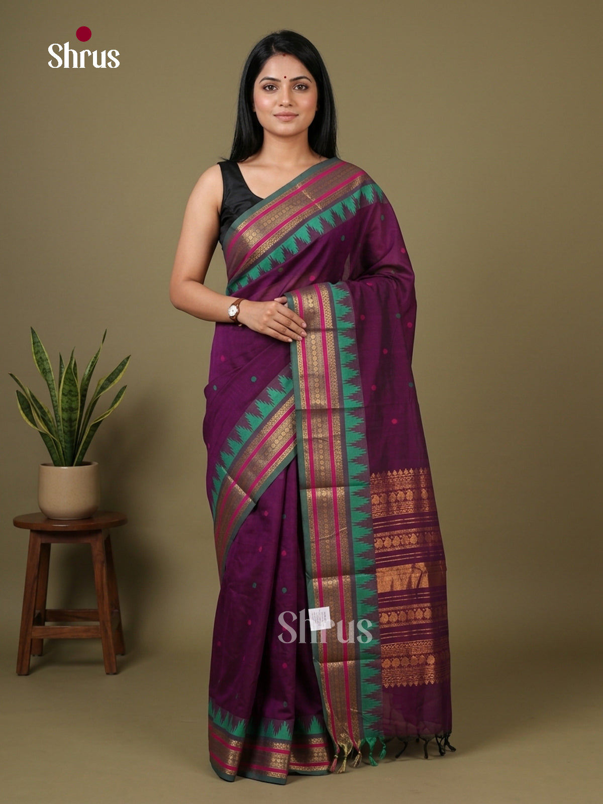Chettinad Cotton Saree - EFS10012