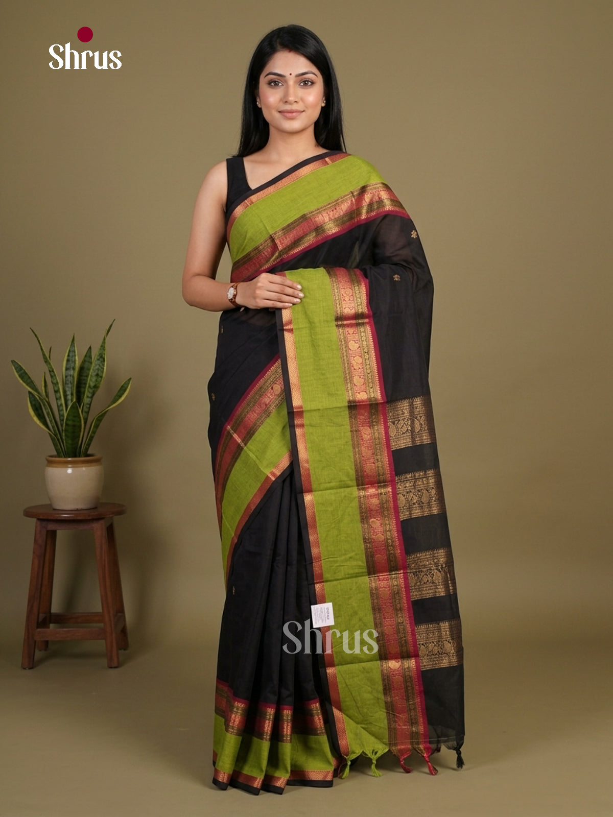 Chettinad Cotton Saree - EFS10019 - Shop on Shrus.com