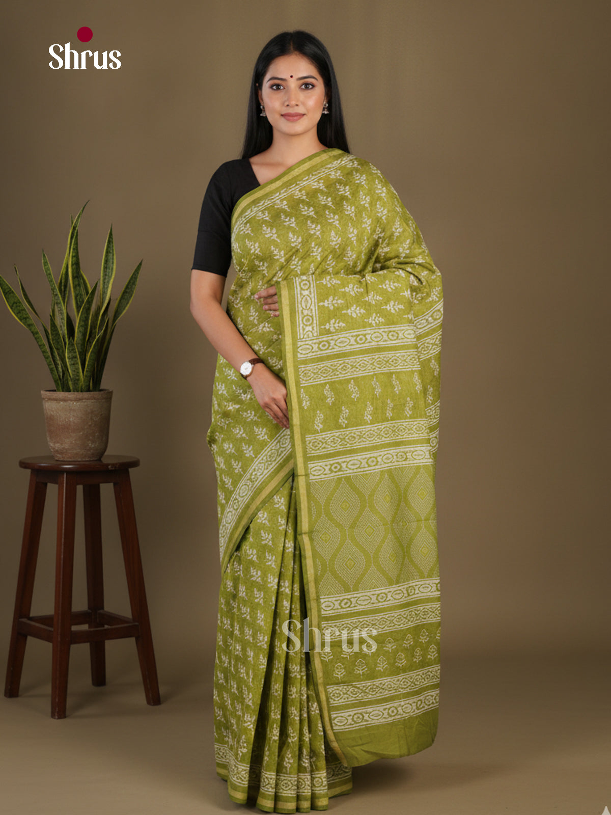 Mul Mul Cotton Saree - EFS10095 - Shop on Shrus.com