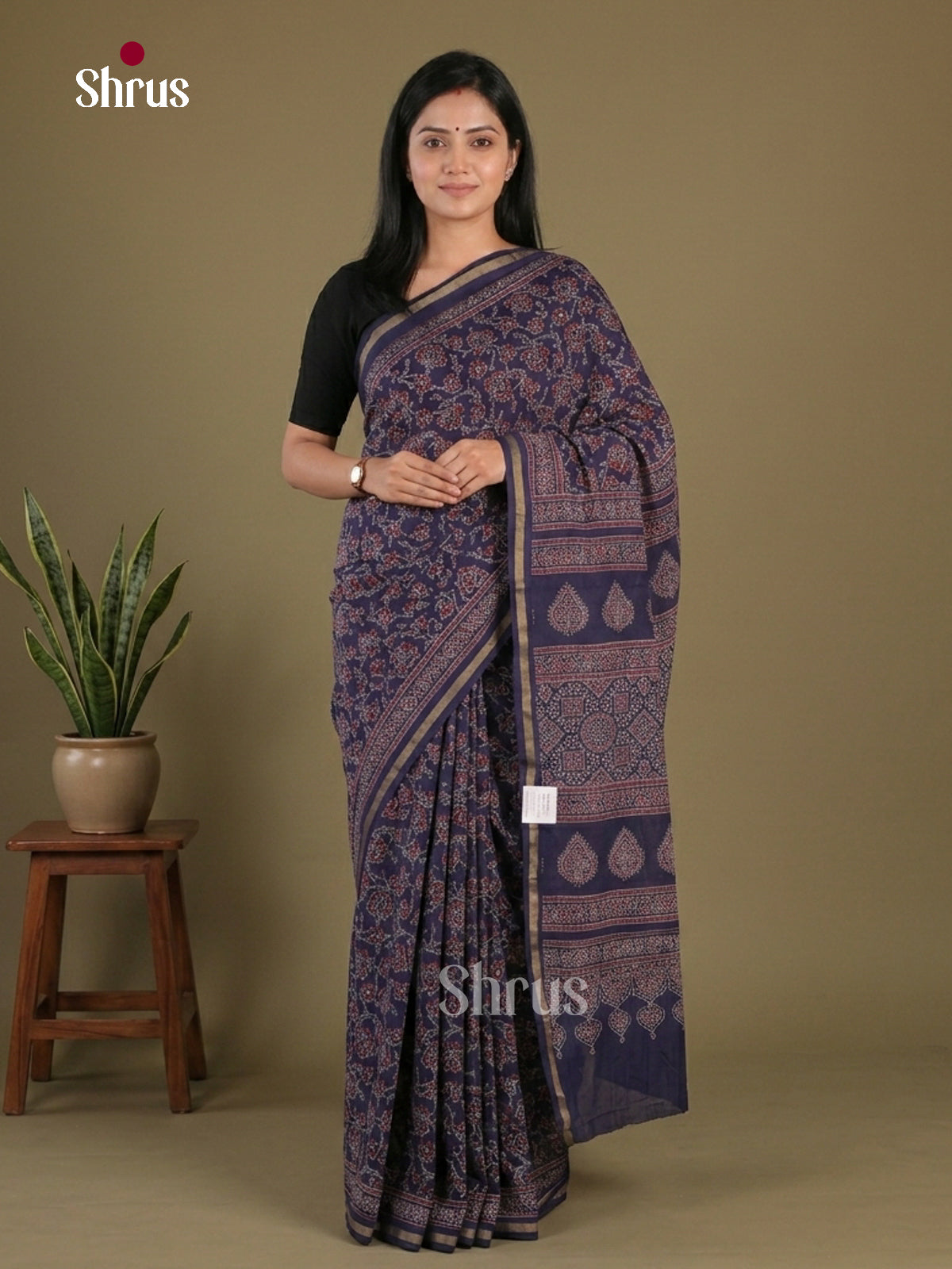 Mul Mul Cotton Saree - EFS10112 - Shop on Shrus.com