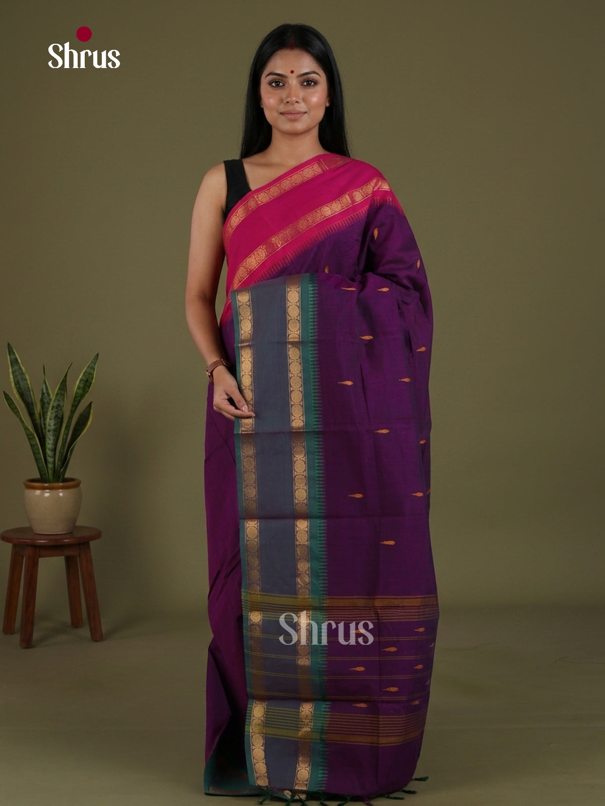 Chettinad Cotton Saree - EFS11005