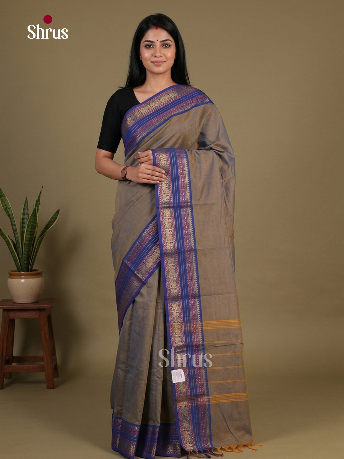 Chettinad Cotton Saree - EFS11009 - Shop on Shrus.com