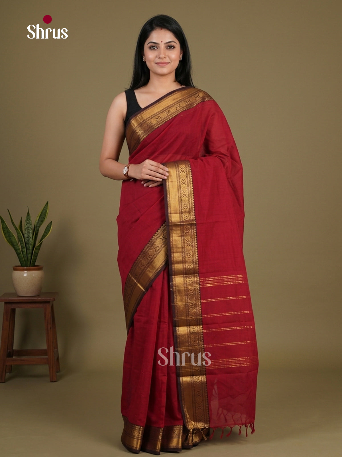 Chettinad Cotton Saree - EFS11018 - Shop on Shrus.com