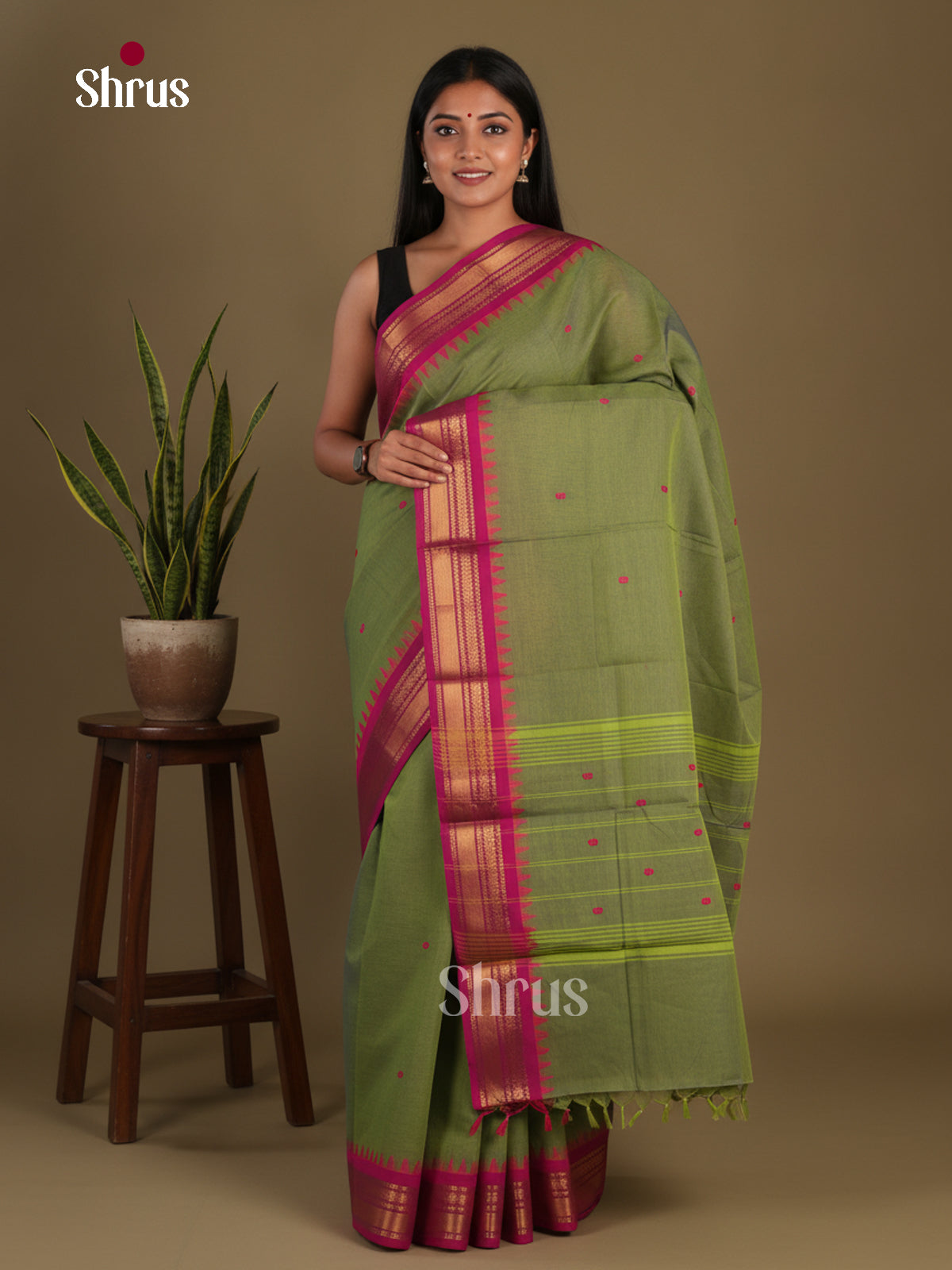 Chettinad Cotton Saree - EFS11026 - Shop on Shrus.com