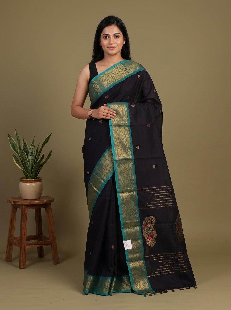 Chettinad Cotton Saree - EFS11040