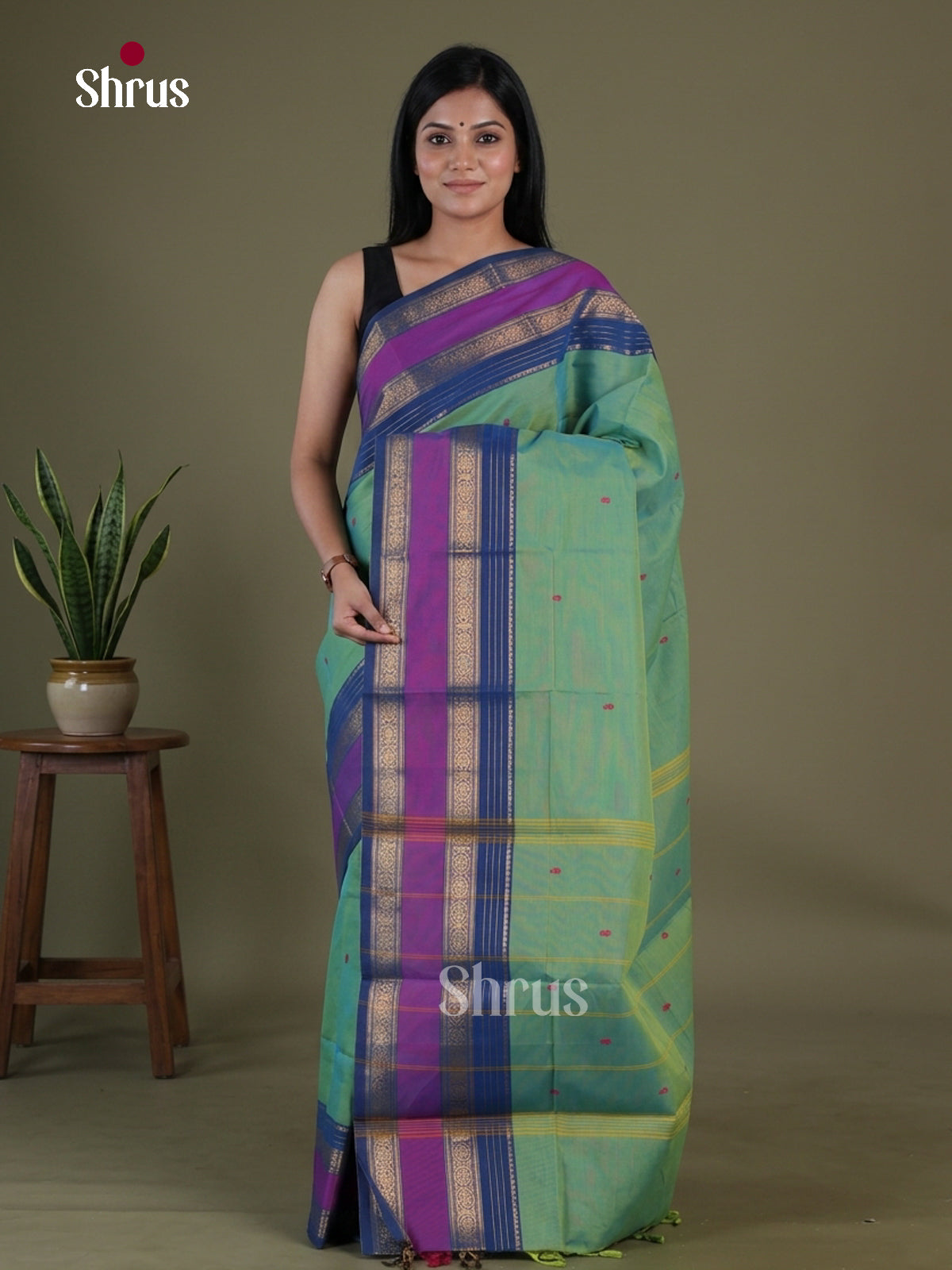 Chettinad Cotton Saree - EFS11048