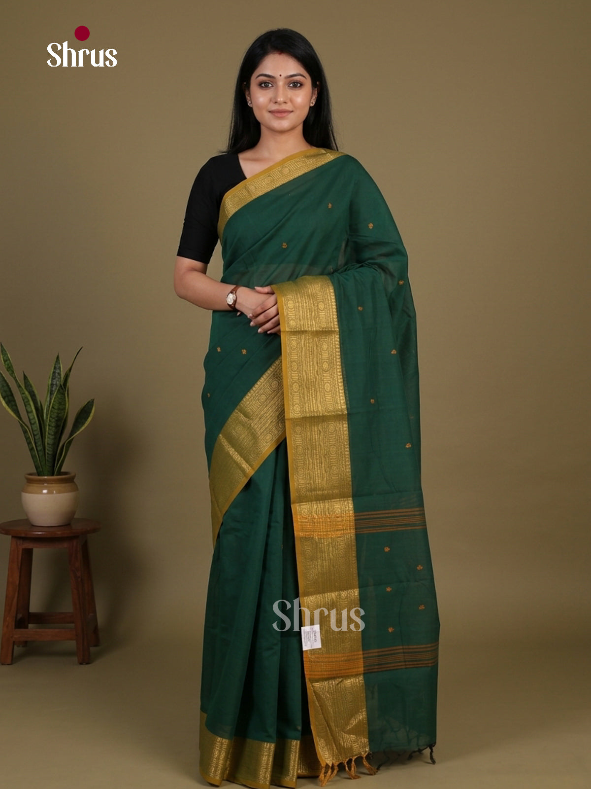 Chettinad Cotton Saree - EFS11057 - Shop on Shrus.com