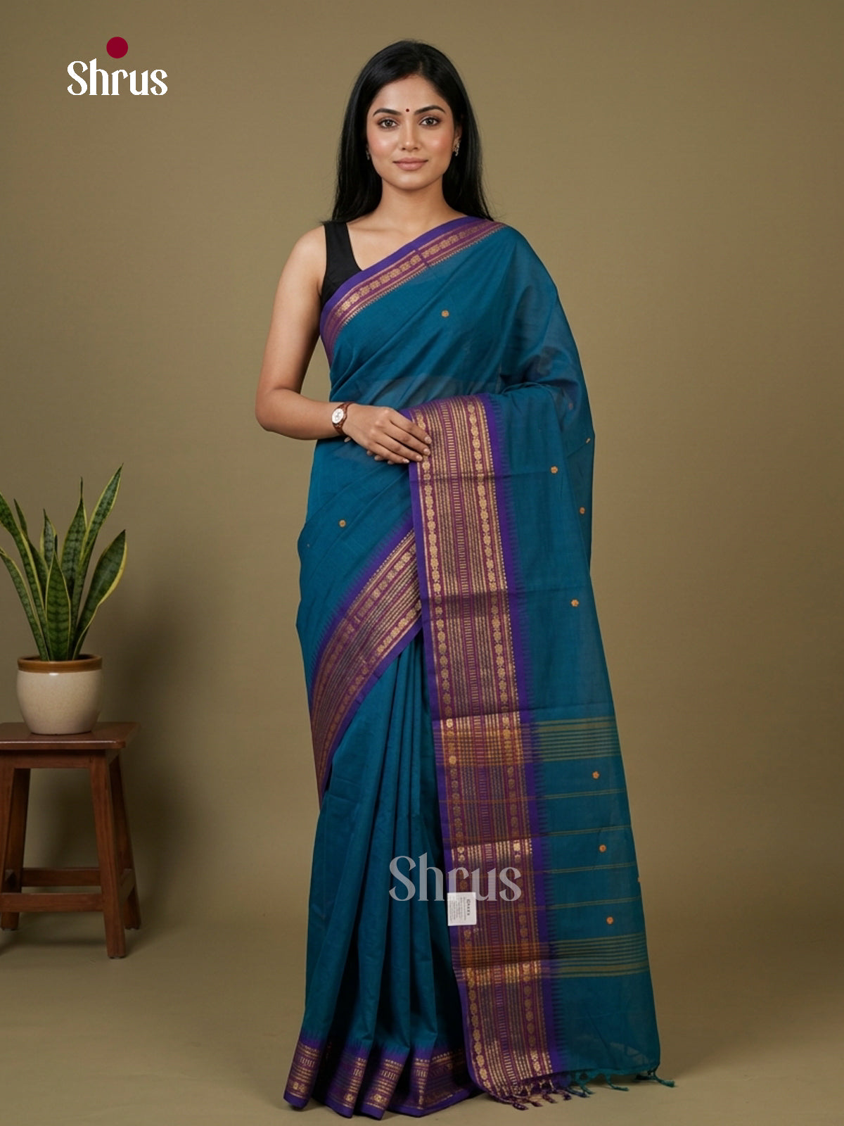 Chettinad Cotton Saree - EFS11076