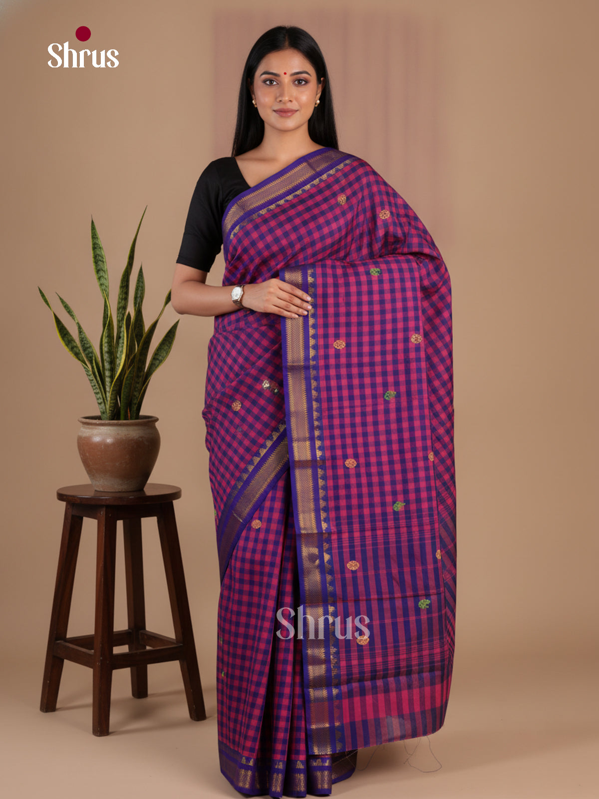 Chettinad Mix Cotton Saree - EFS11085 - Shop on Shrus.com