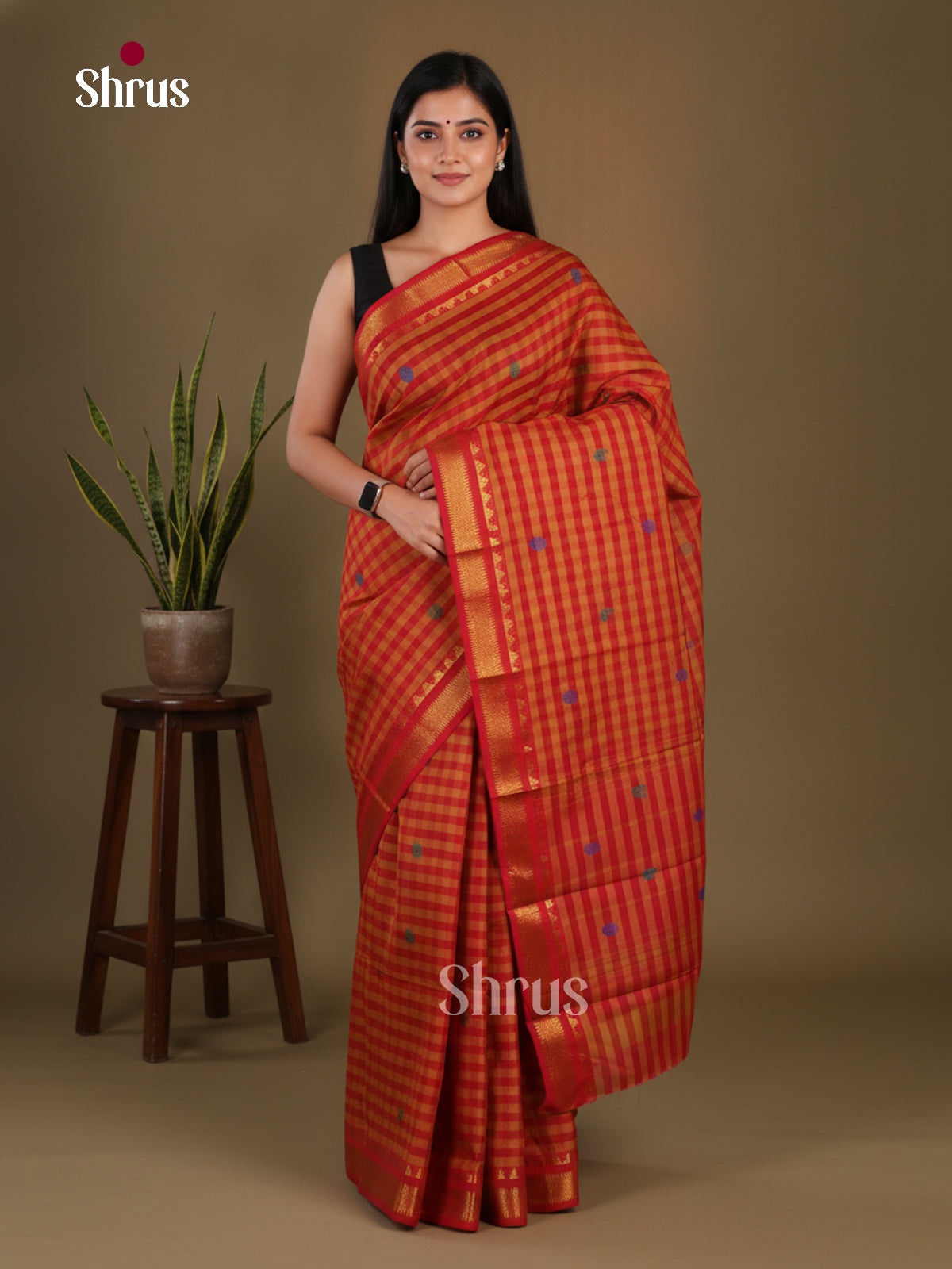 Chettinad Mix Cotton Saree - EFS11086 - Shop on Shrus.com