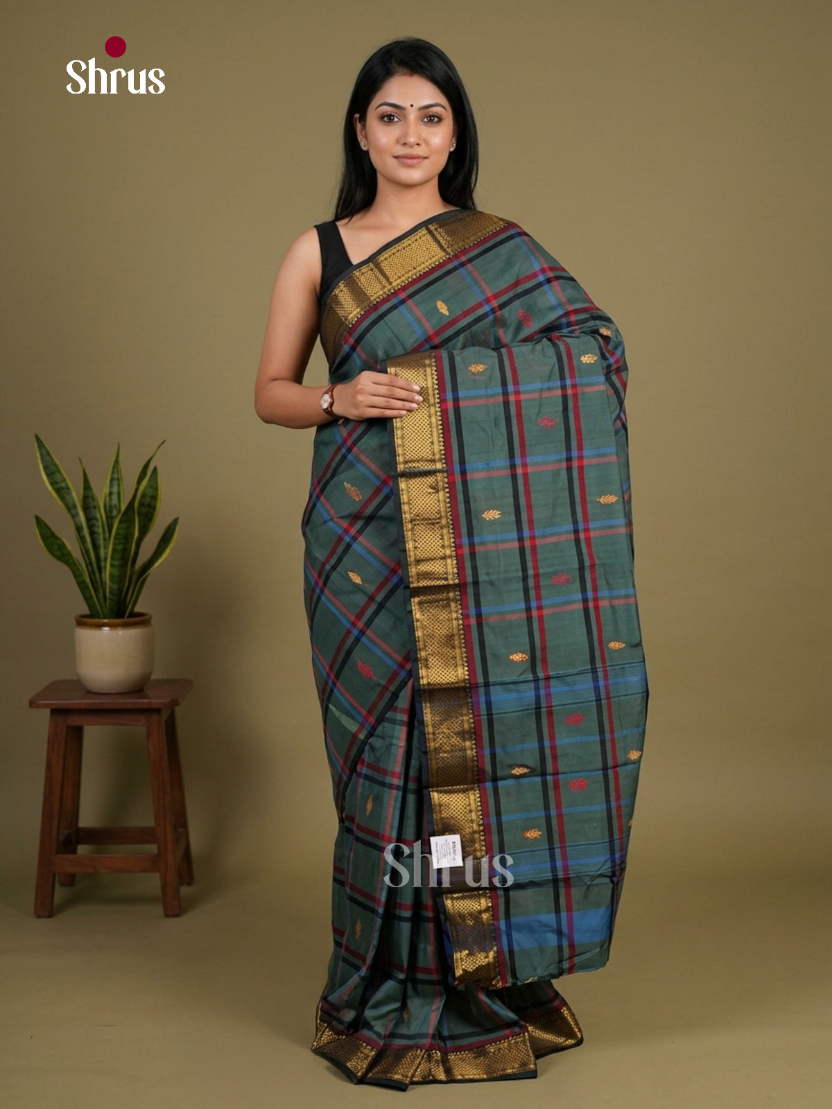 Chettinad Mix Cotton Saree - EFS11148 - Shop on Shrus.com