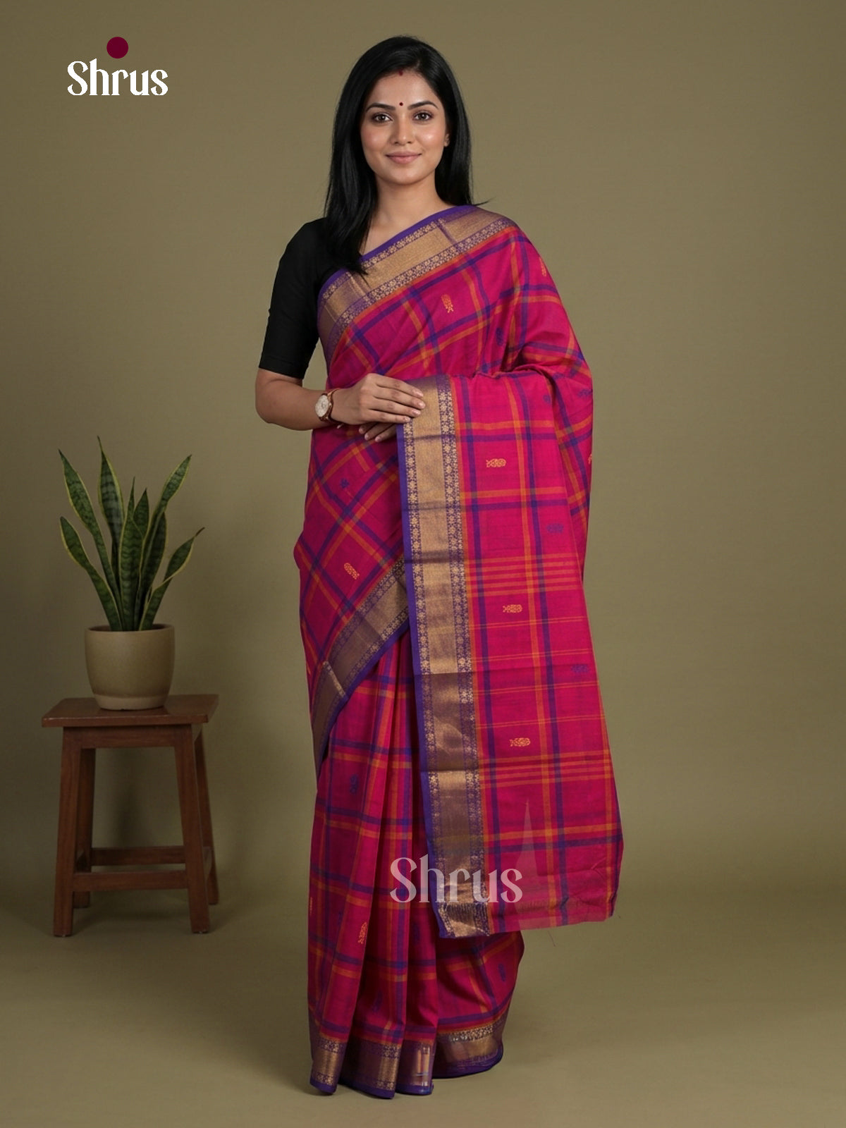 Chettinad Mix Cotton Saree - EFS11149 - Shop on Shrus.com