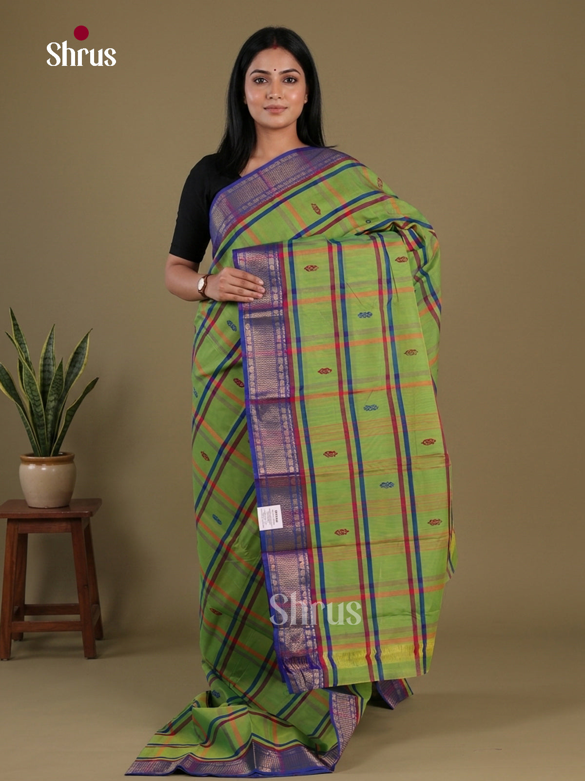 Chettinad Mix Cotton Saree - EFS11153 - Shop on Shrus.com