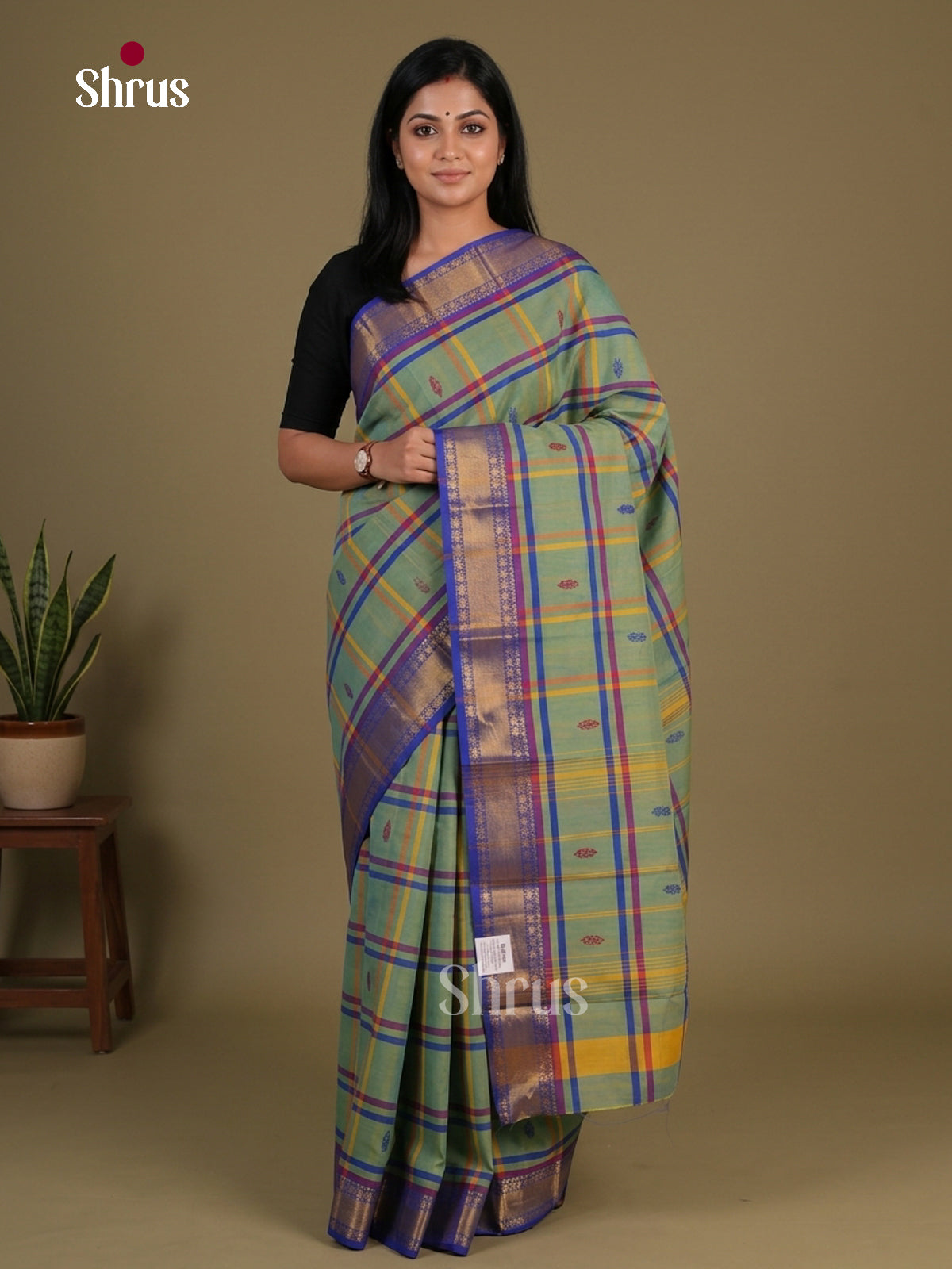Chettinad Mix Cotton Saree - EFS11154 - Shop on Shrus.com