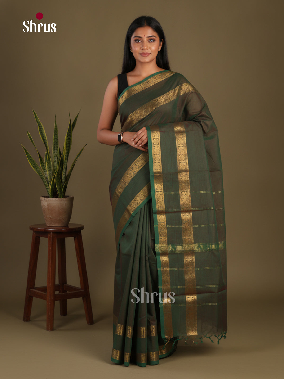 Chettinad Cotton Saree - EFS11157 - Shop on Shrus.com