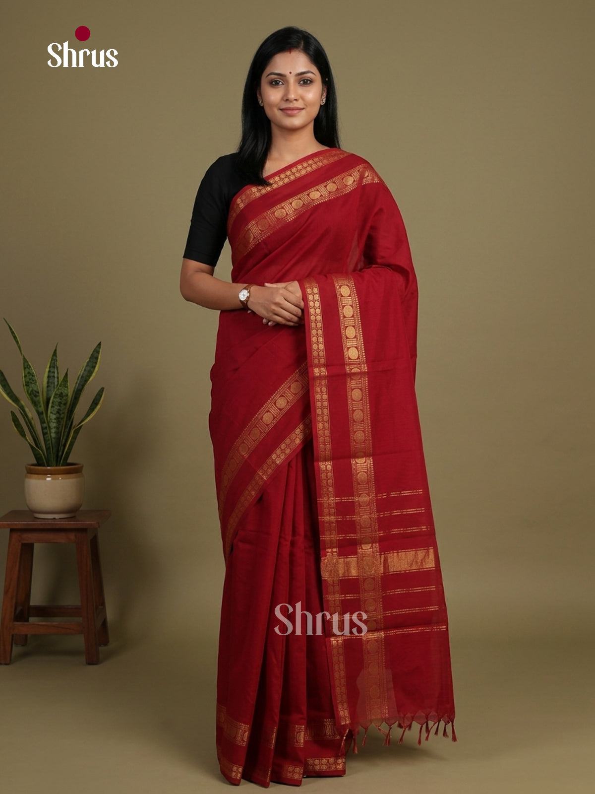 Chettinad Cotton Saree - EFS11158 - Shop on Shrus.com
