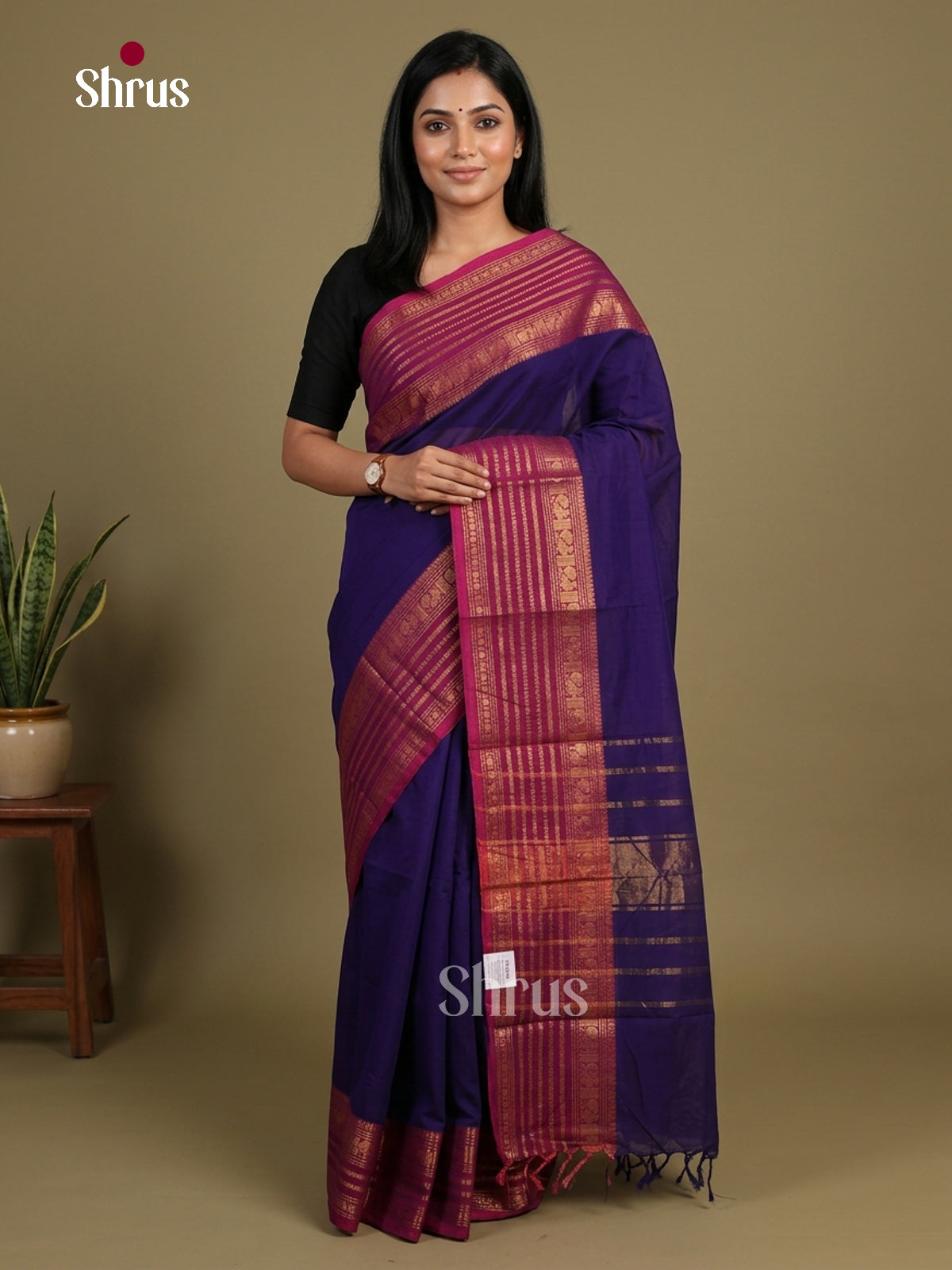 Chettinad Cotton Saree - EFS11164 - Shop on Shrus.com