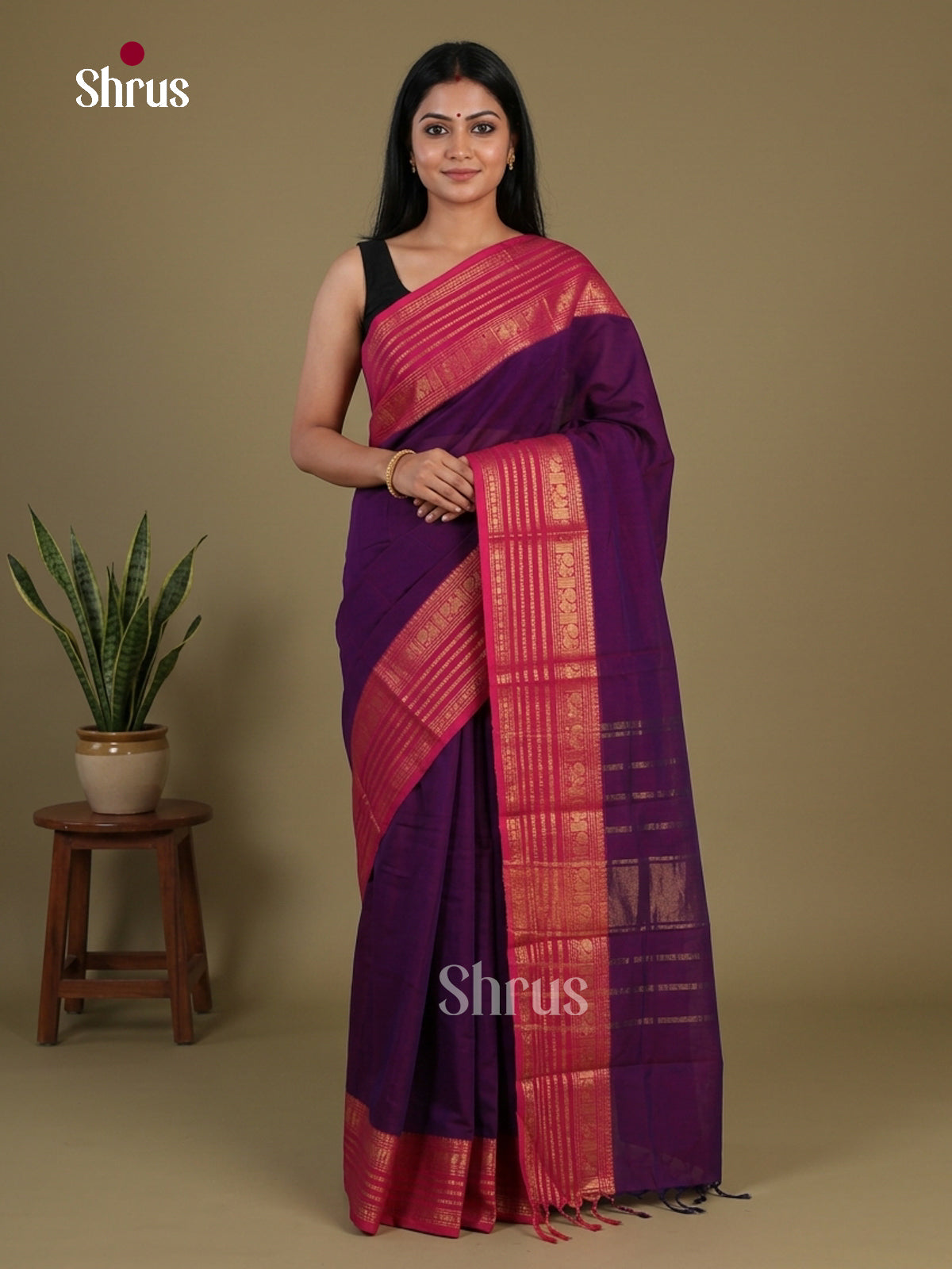 Chettinad Cotton Saree - EFS11169 - Shop on Shrus.com
