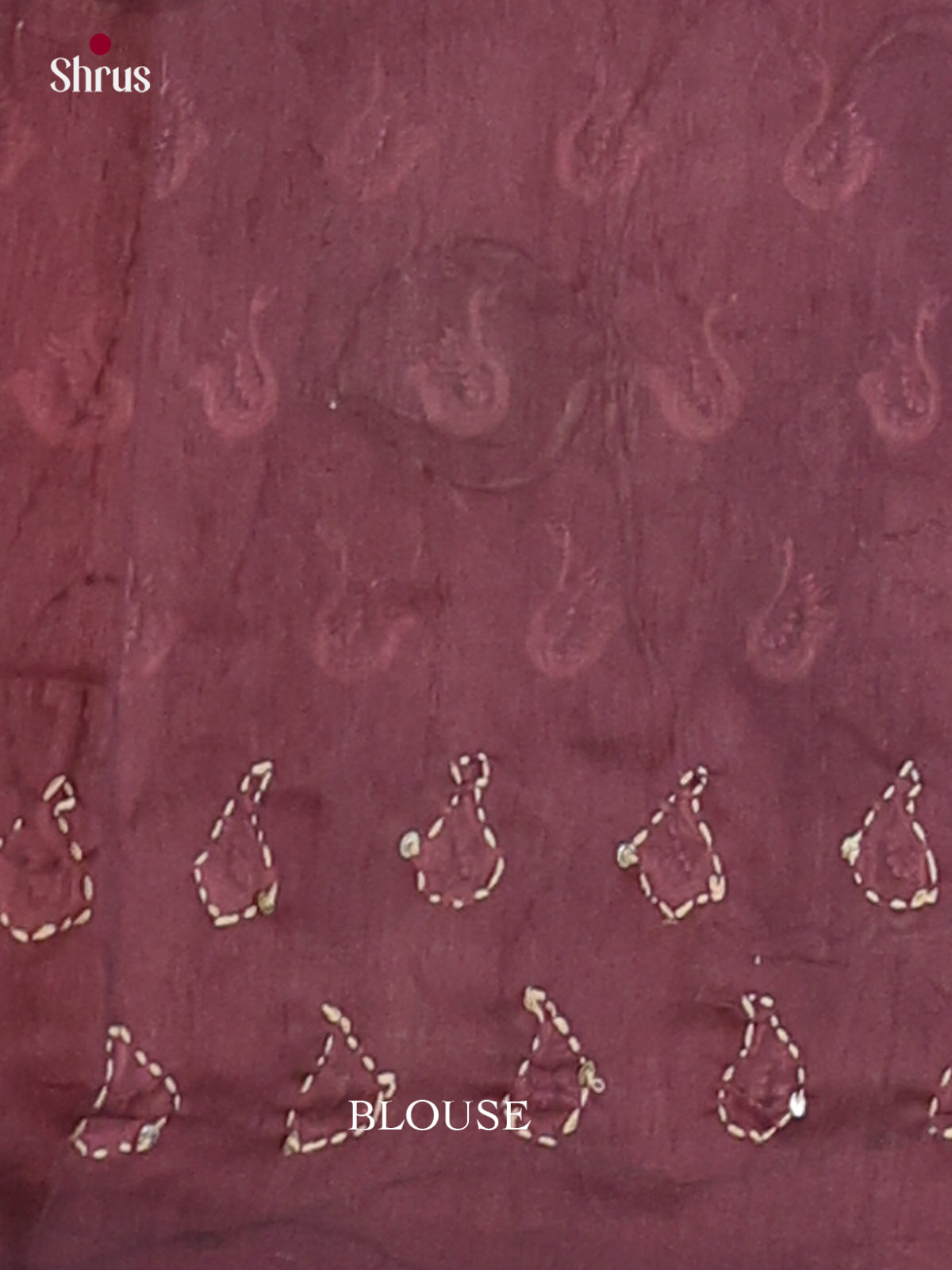 Semi Kantha Saree - EFS12005 - Shop on Shrus.com
