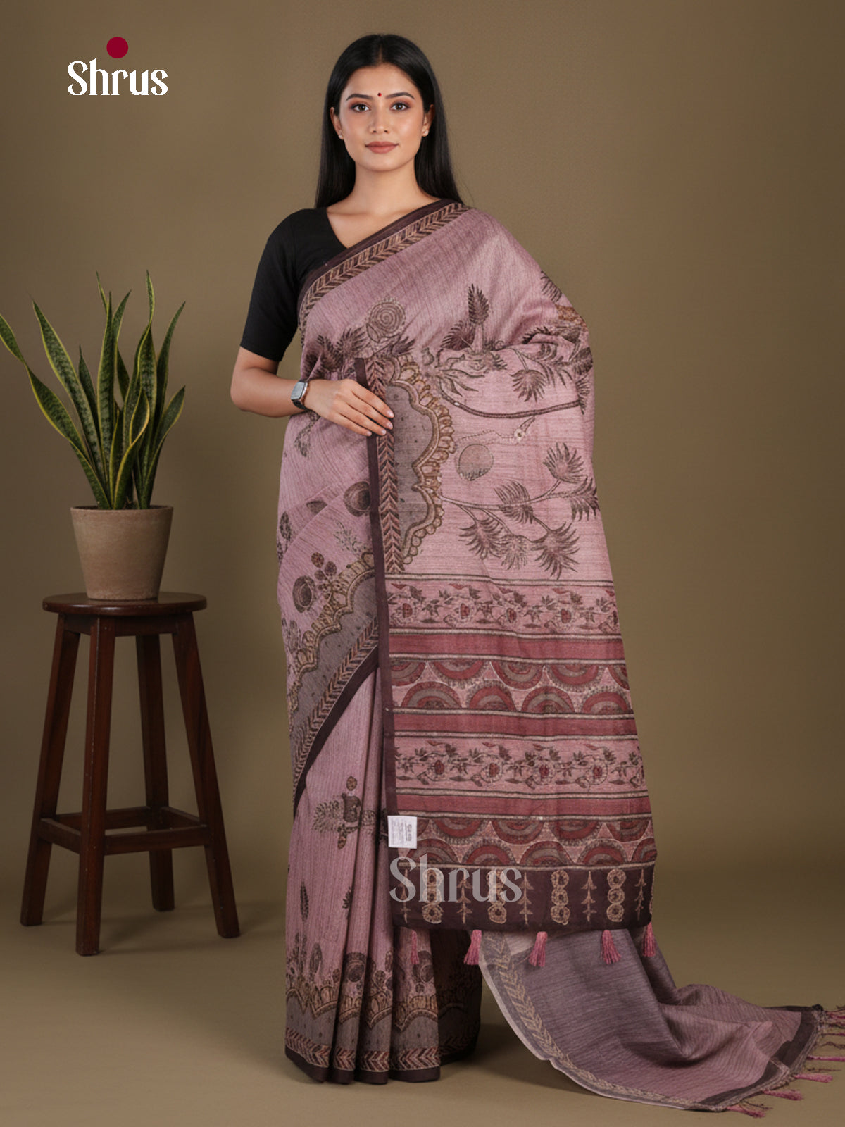 Semi Kantha Saree - EFS12010 - Shop on Shrus.com