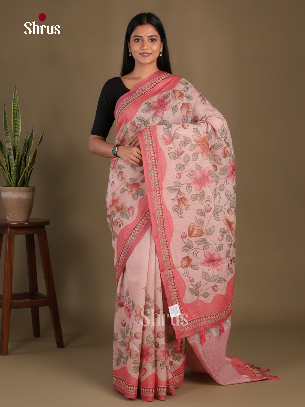 Semi Kantha Saree - EFS12092 - Shop on Shrus.com