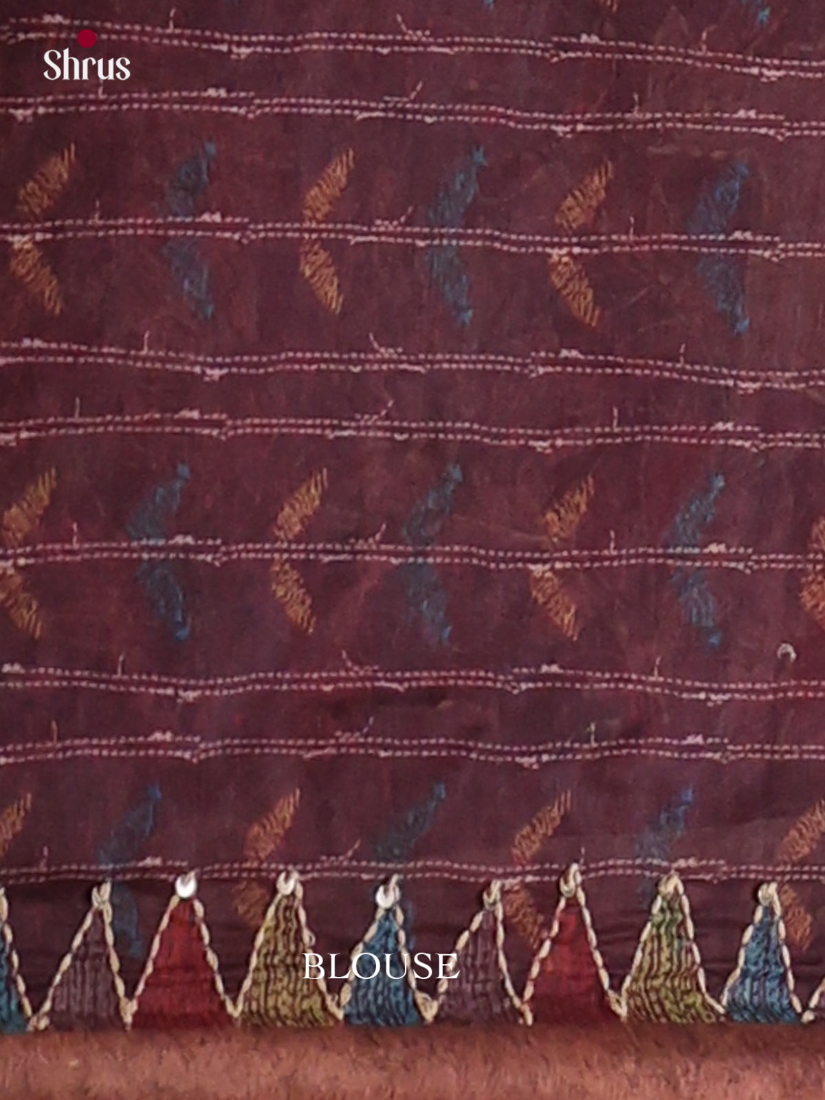 Semi Kantha Saree - EFS12145 - Shop on Shrus.com