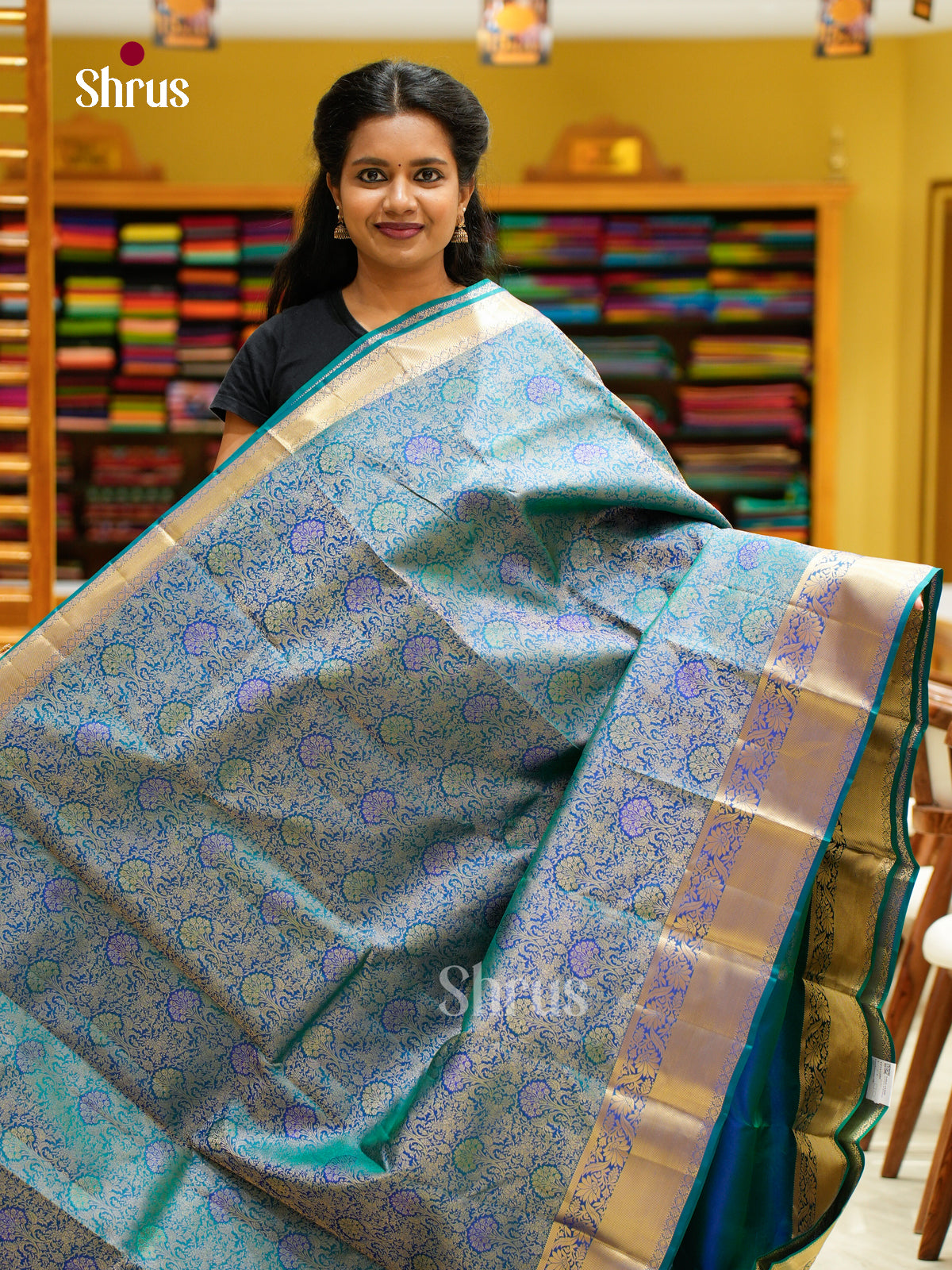 Kanchipuram silk Saree - EFS12200