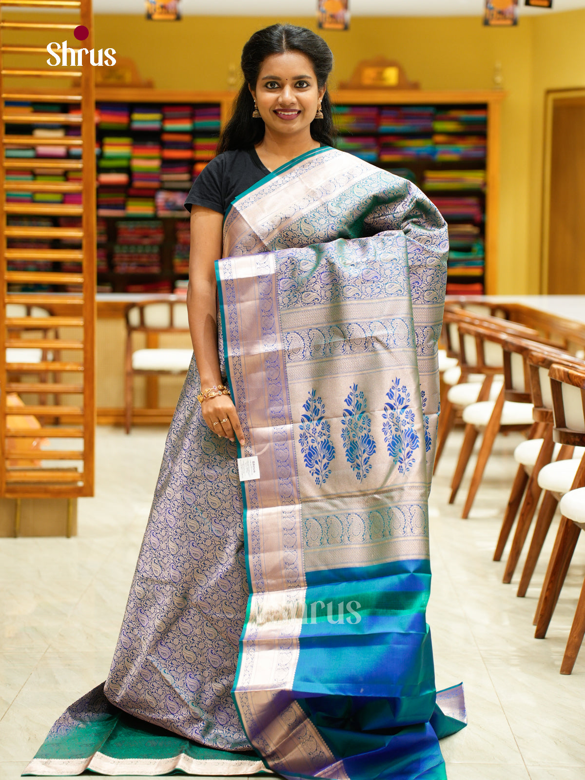 Kanchipuram silk Saree - EFS12222
