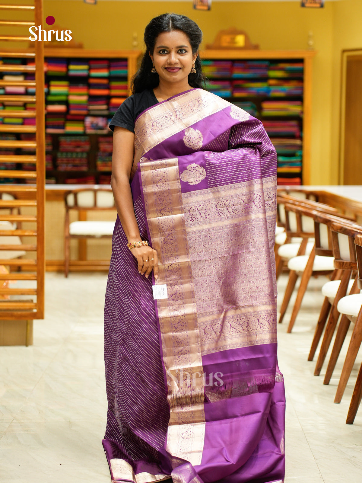 Kanchipuram silk Saree - EFS12251