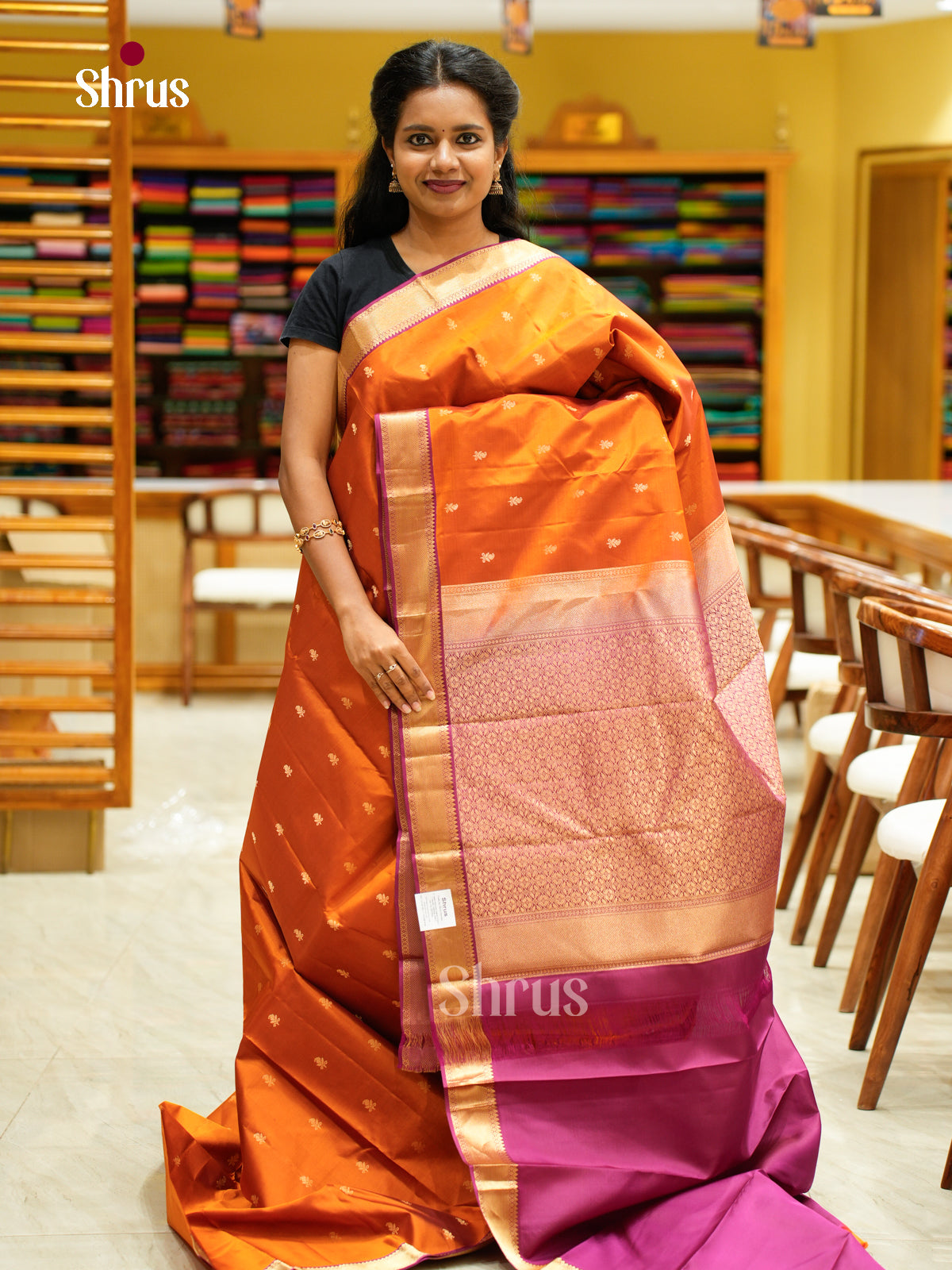 Kanchipuram silk Saree - EFS12257