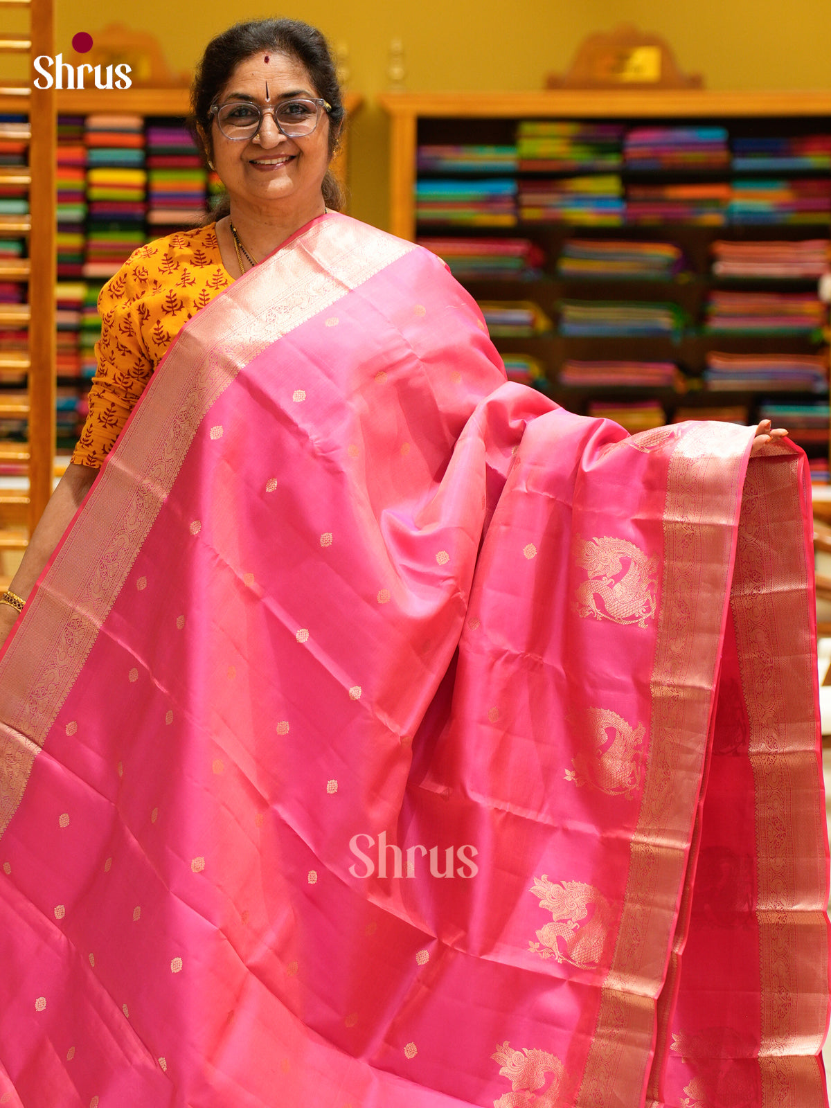 Kanchipuram silk Saree - EFS12260 - Shop on Shrus.com