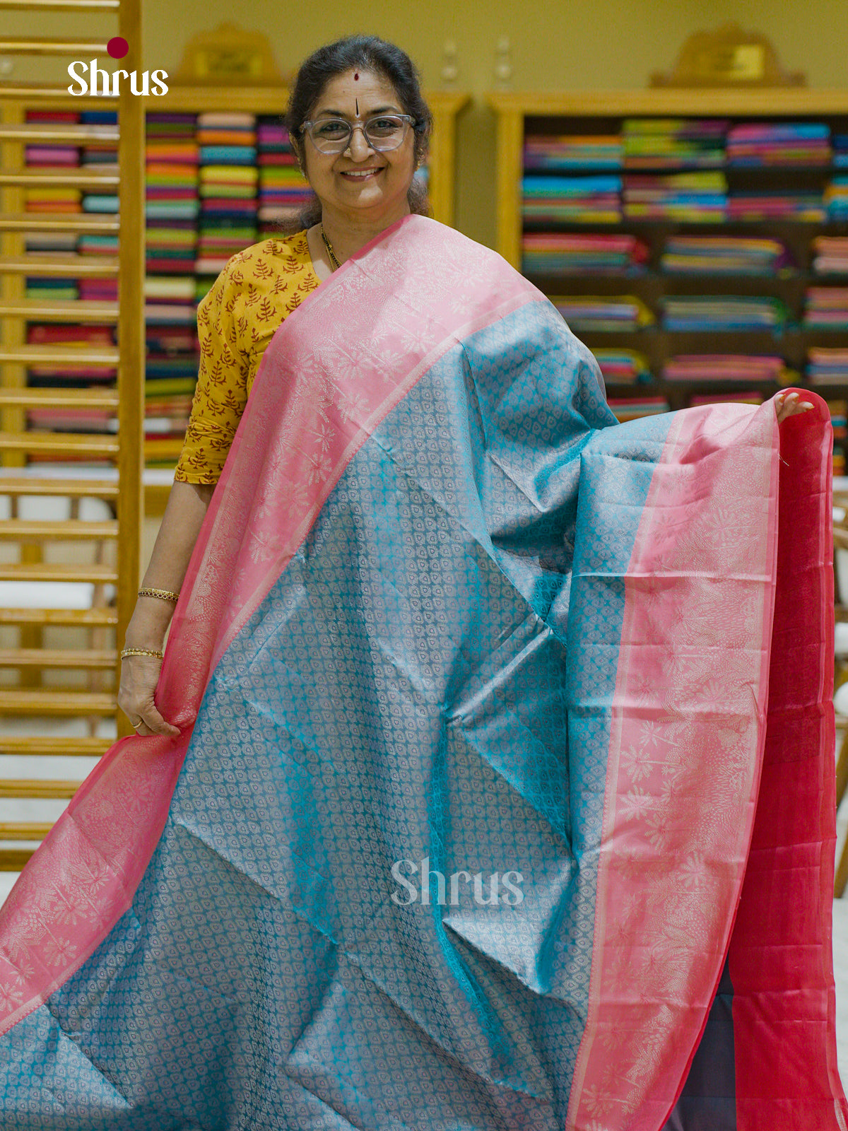 Kanchipuram silk Saree - EFS12264 - Shop on Shrus.com