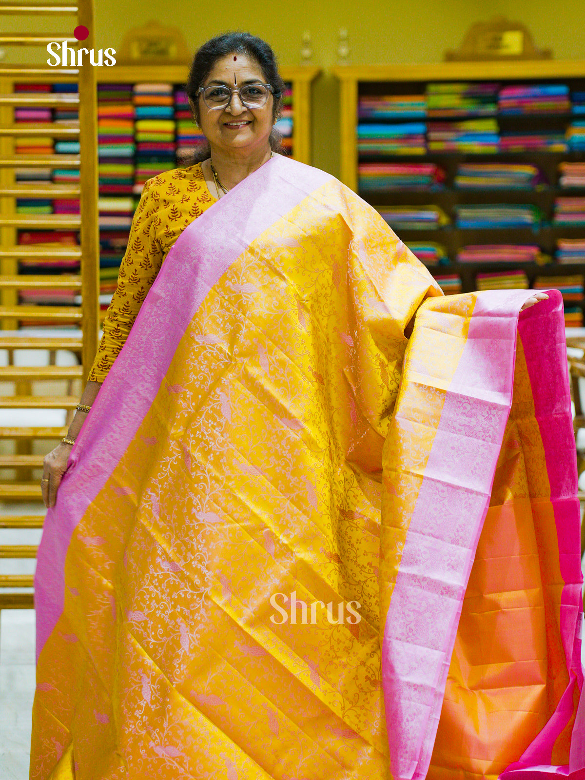 Kanchipuram silk Saree - EFS12266 - Shop on Shrus.com