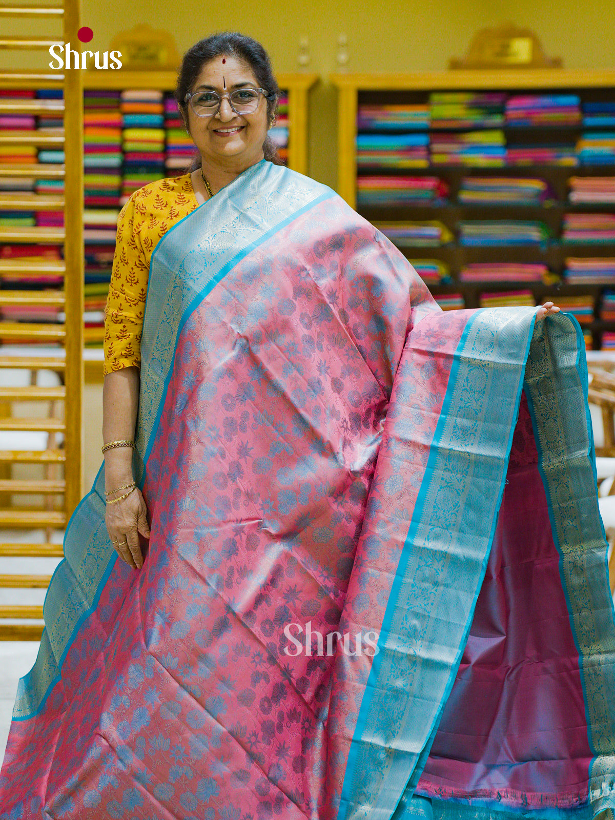 Kanchipuram silk Saree - EFS12269 - Shop on Shrus.com