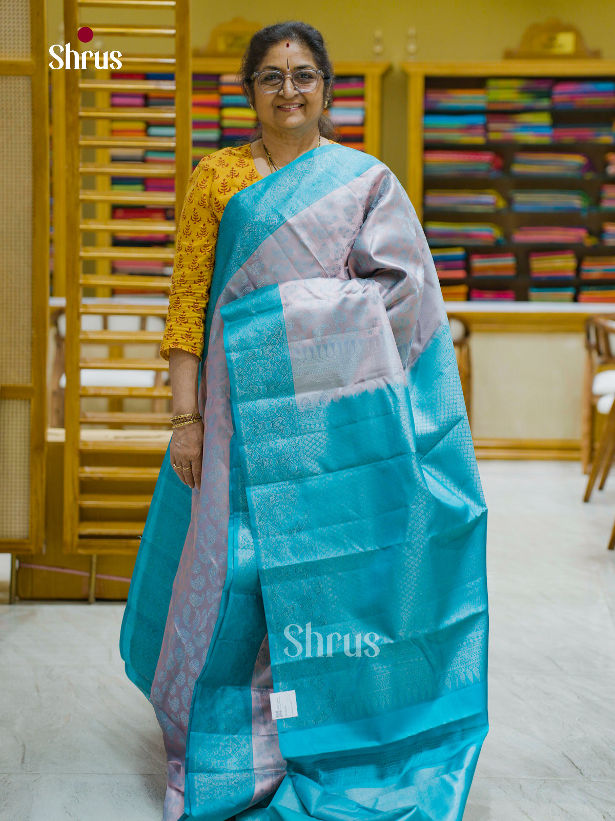 Kanchipuram silk Saree - EFS12270 - Shop on Shrus.com