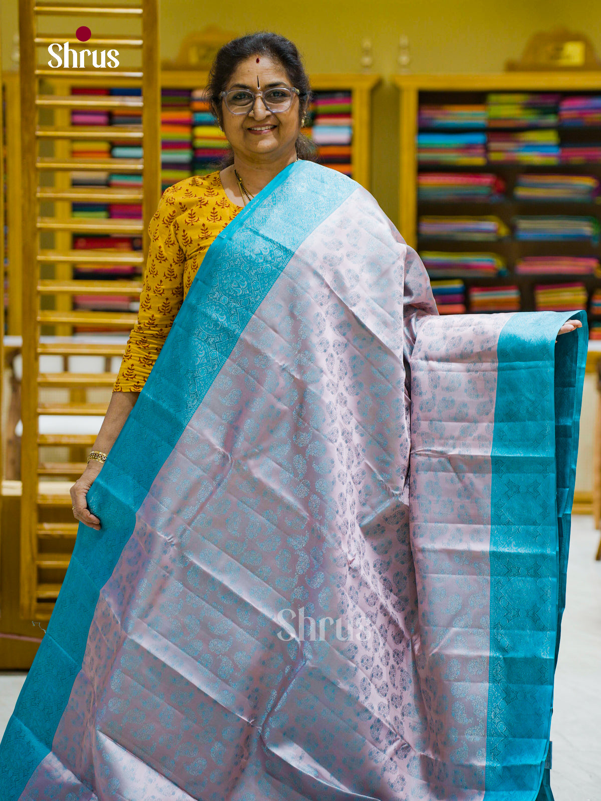 Kanchipuram silk Saree - EFS12270 - Shop on Shrus.com