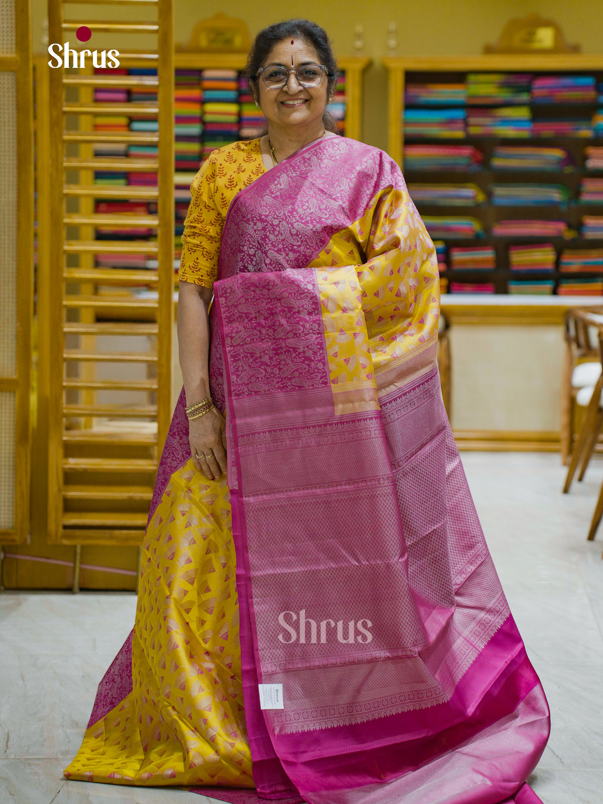 Kanchipuram silk Saree - EFS12284 - Shop on Shrus.com