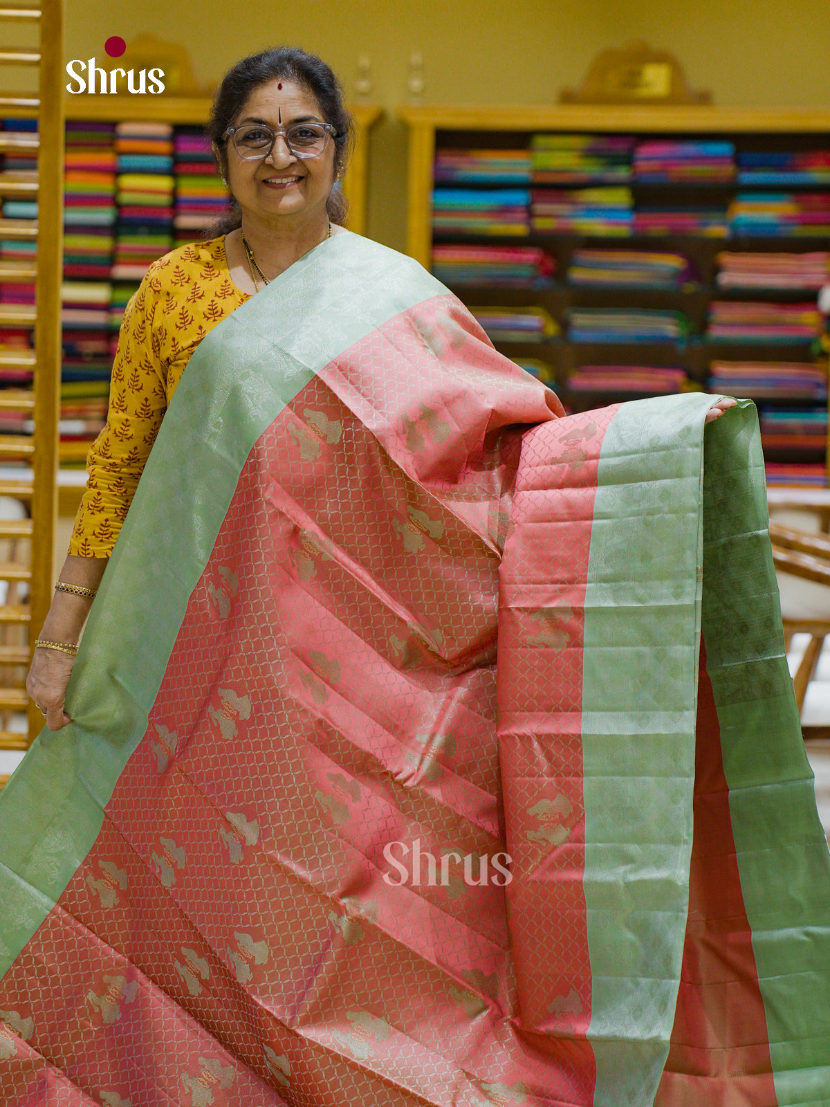 Kanchipuram silk Saree - EFS12290 - Shop on Shrus.com