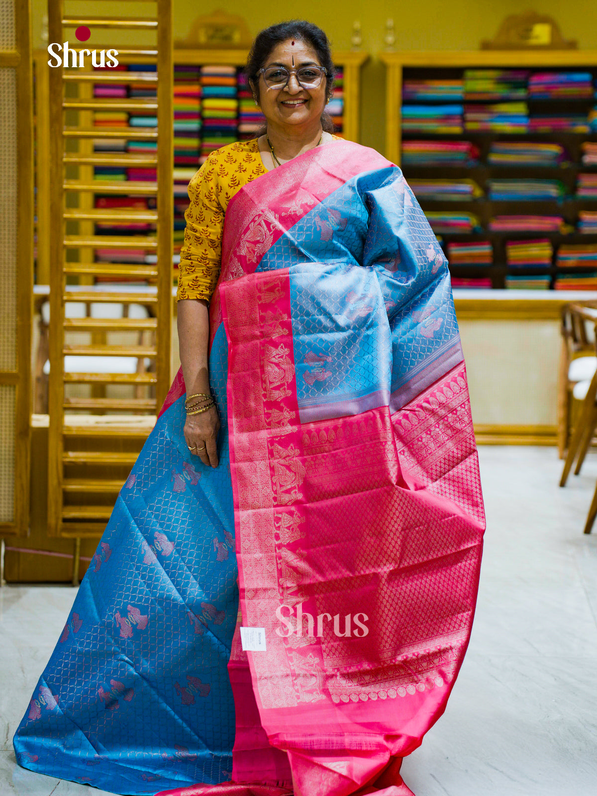 Kanchipuram silk Saree - EFS12292