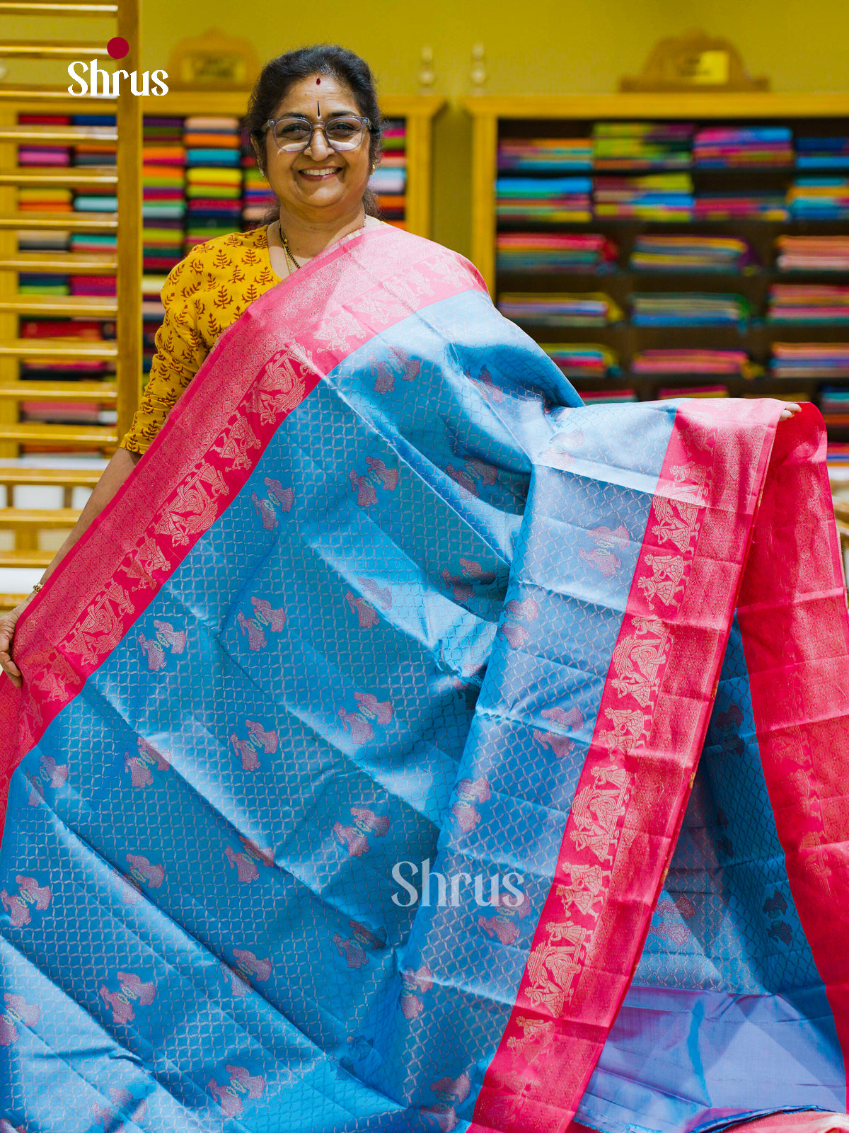 Kanchipuram silk Saree - EFS12292