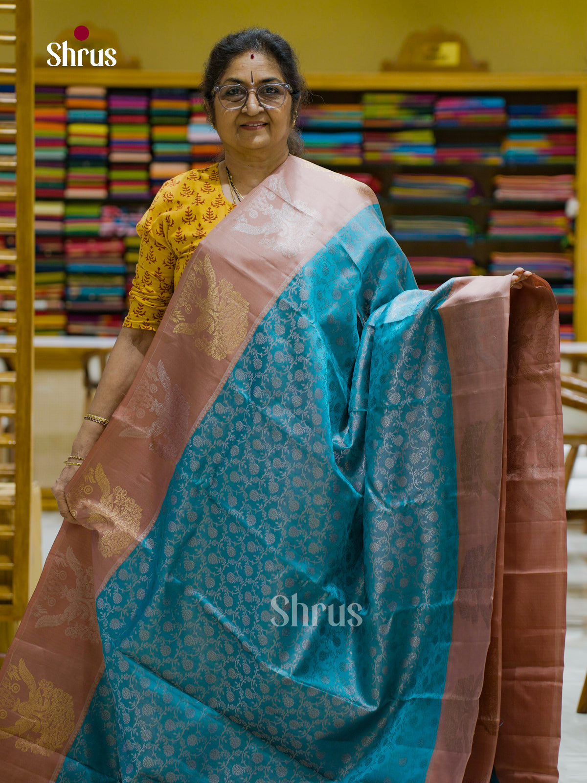 Kanchipuram silk Saree - EFS12295 - Shop on Shrus.com