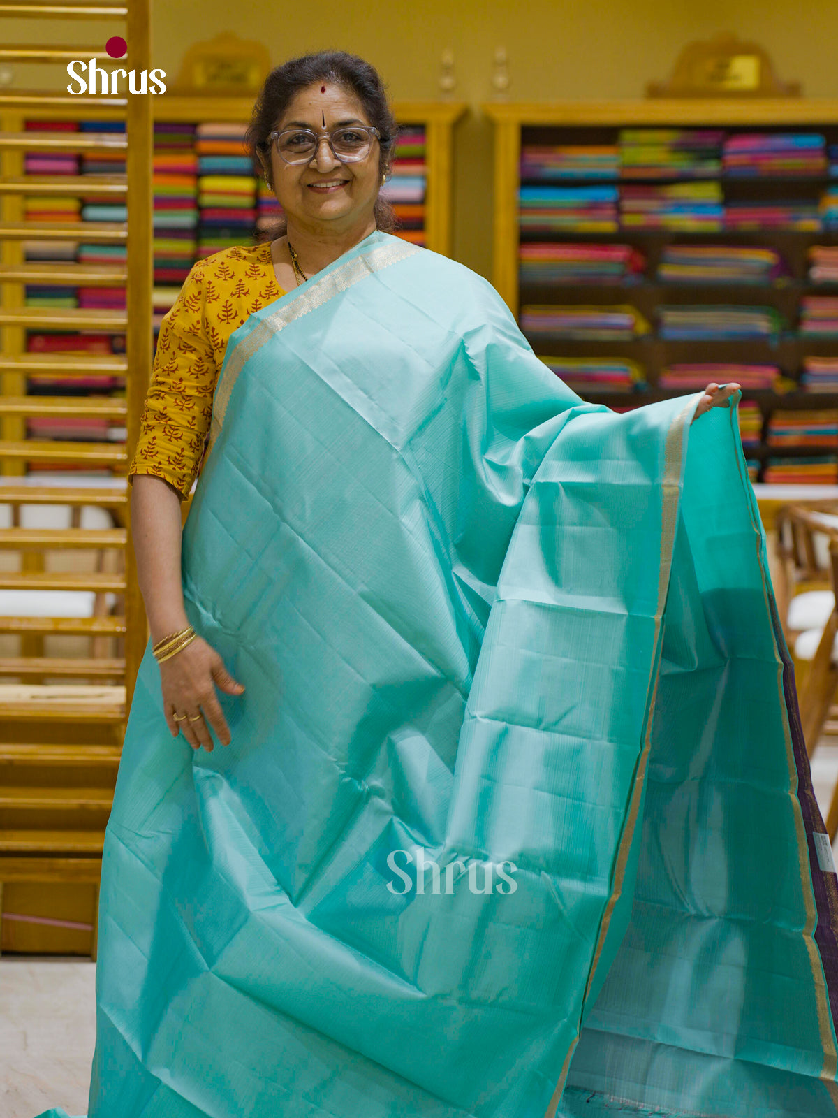 Kanchipuram silk Saree - EFS12314 - Shop on Shrus.com