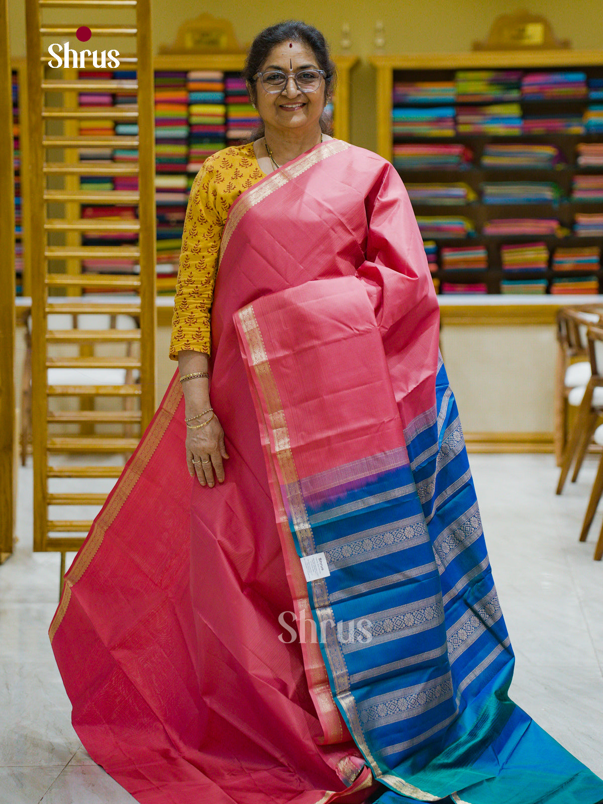 Kanchipuram silk Saree - EFS12316 - Shop on Shrus.com