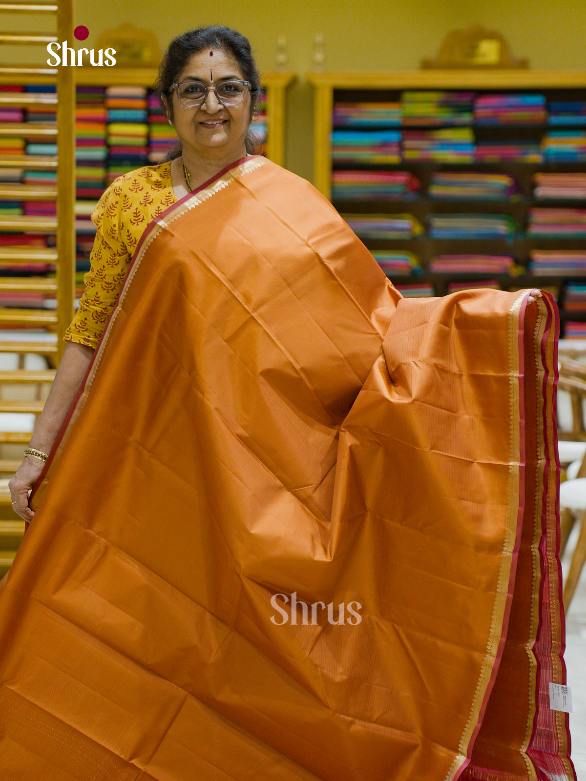 Kanchipuram silk Saree - EFS12325 - Shop on Shrus.com