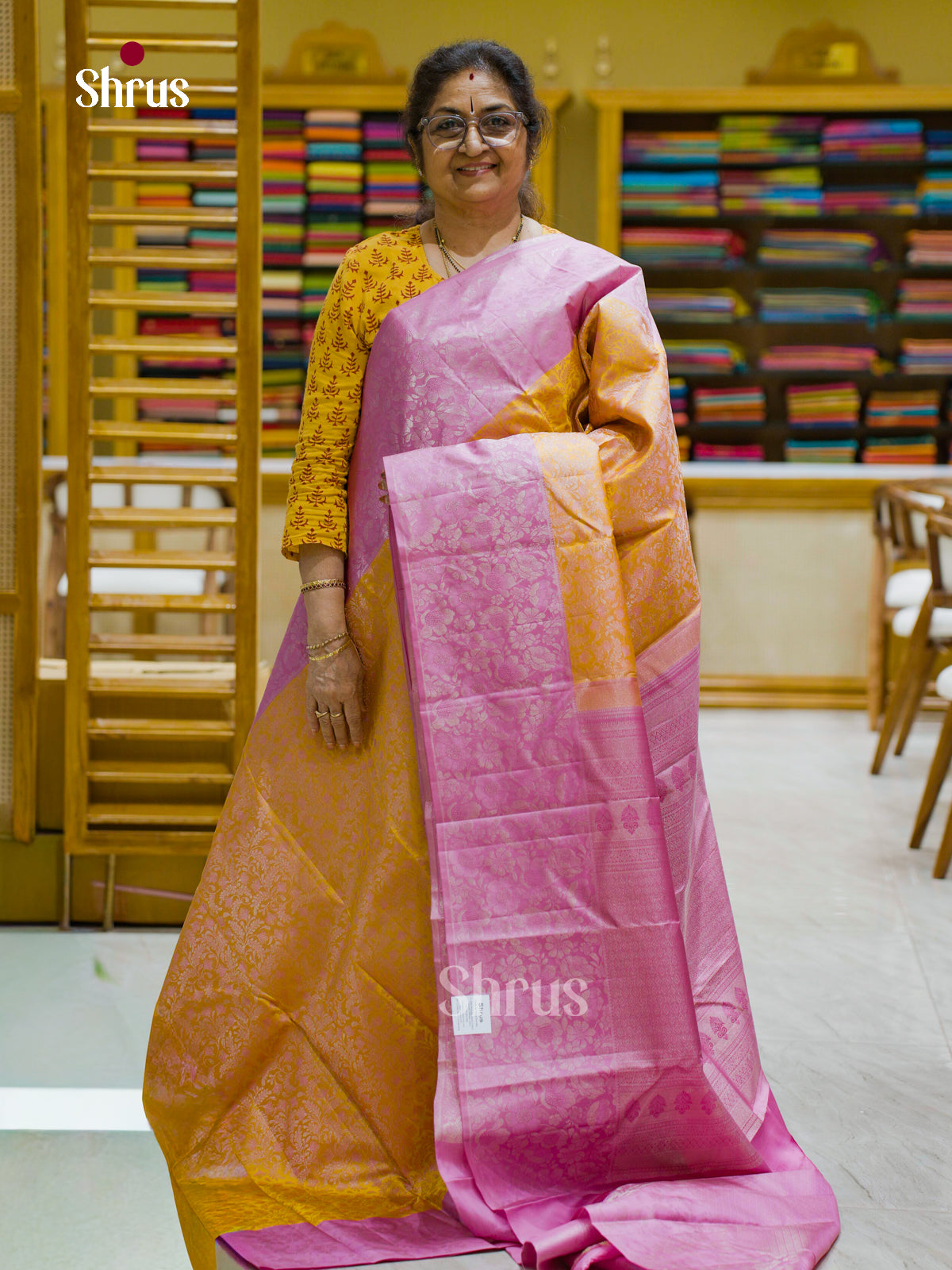 Kanchipuram silk Saree - EFS12364 - Shop on Shrus.com