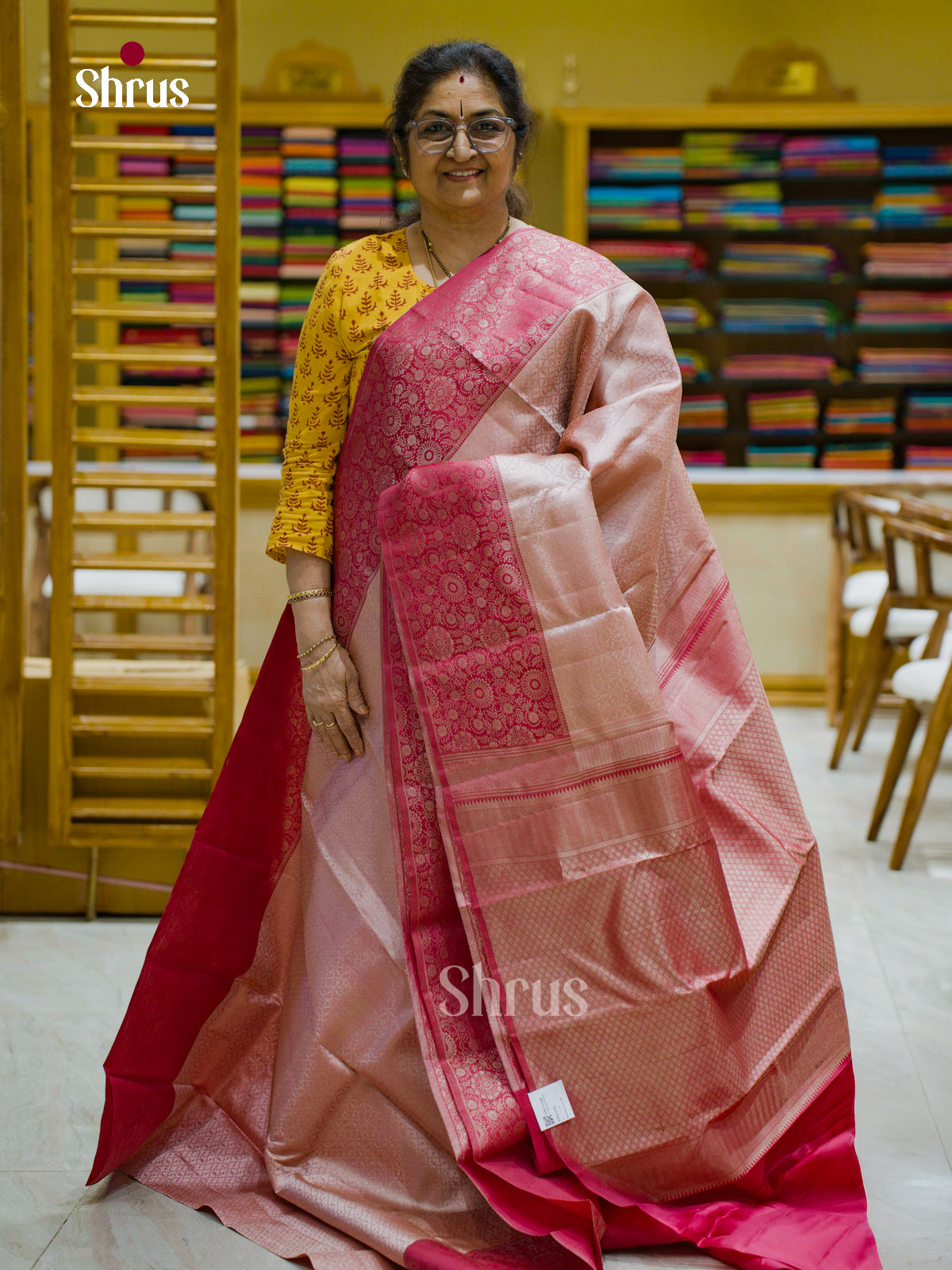 Kanchipuram silk Saree - EFS12370 - Shop on Shrus.com