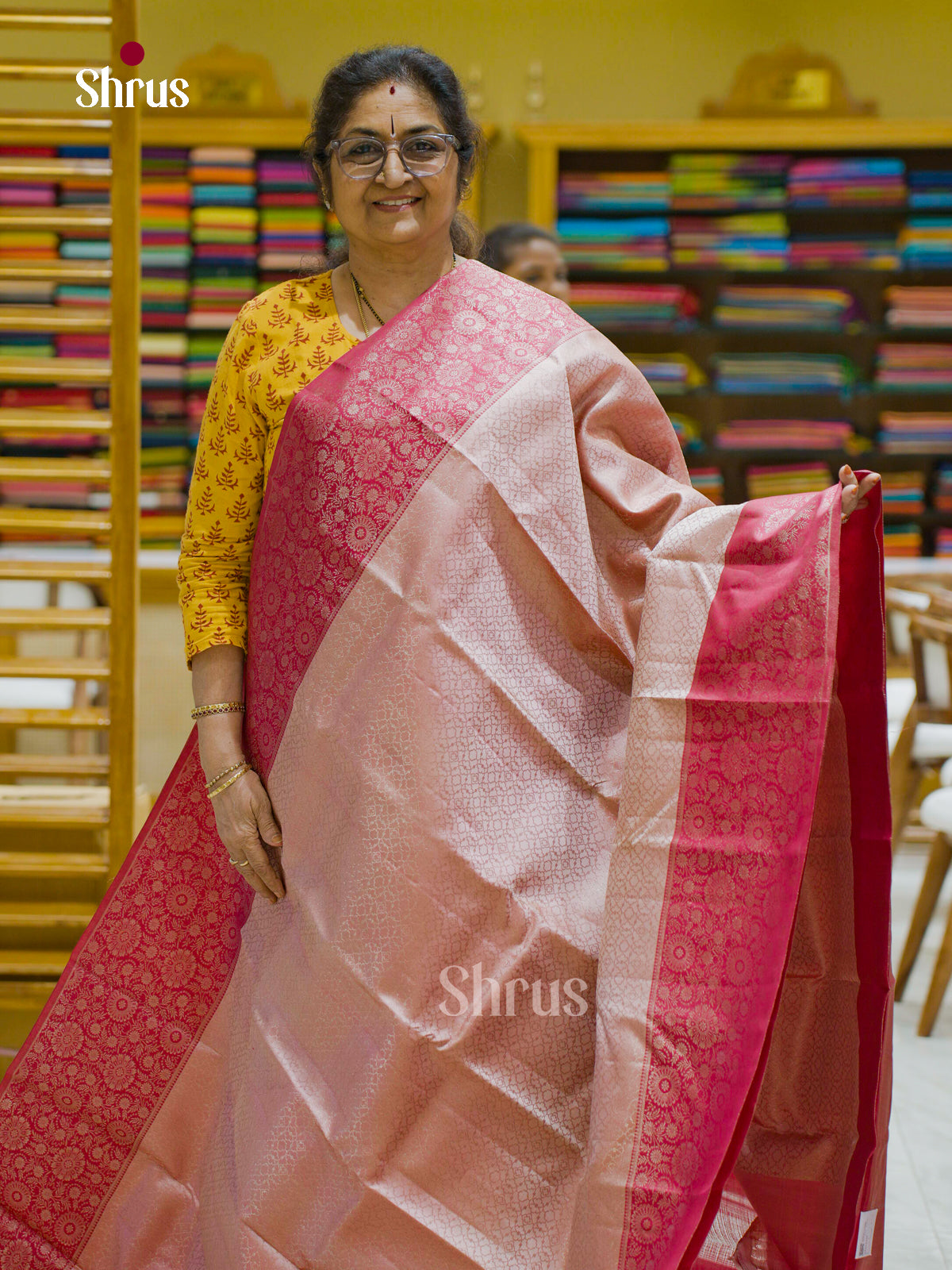 Kanchipuram silk Saree - EFS12370 - Shop on Shrus.com