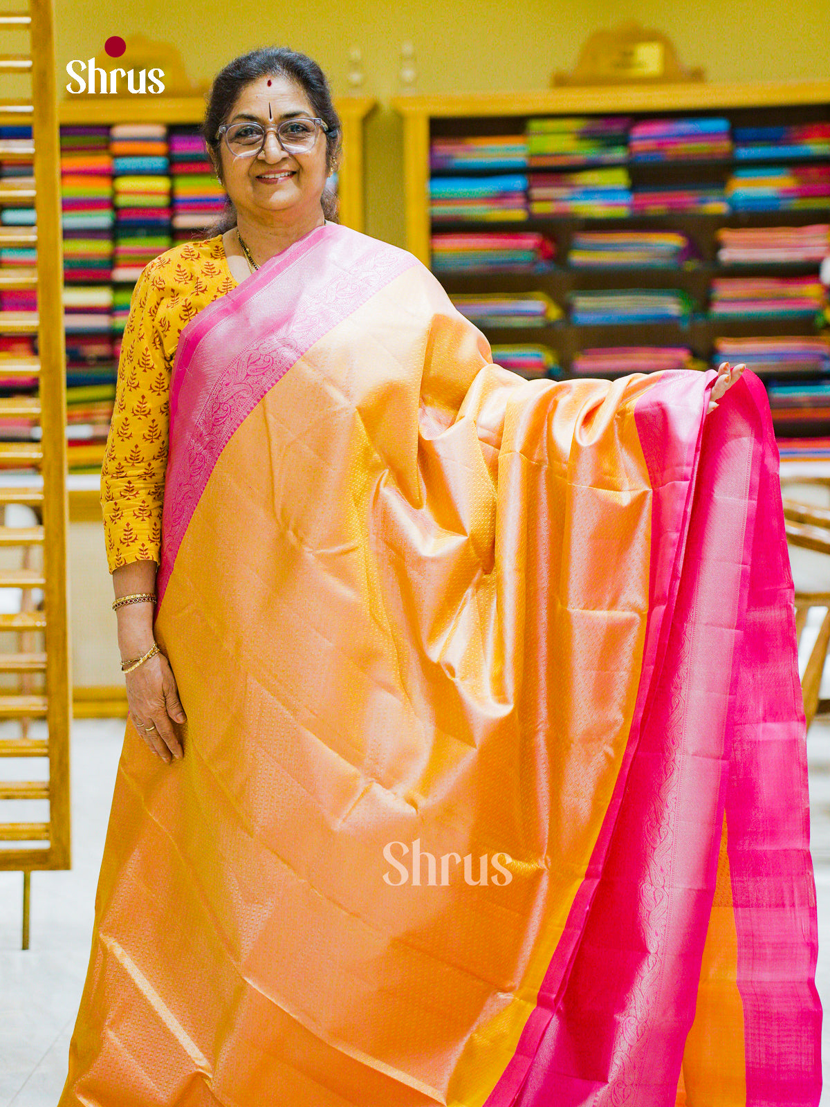 Kanchipuram silk Saree - EFS12371 - Shop on Shrus.com
