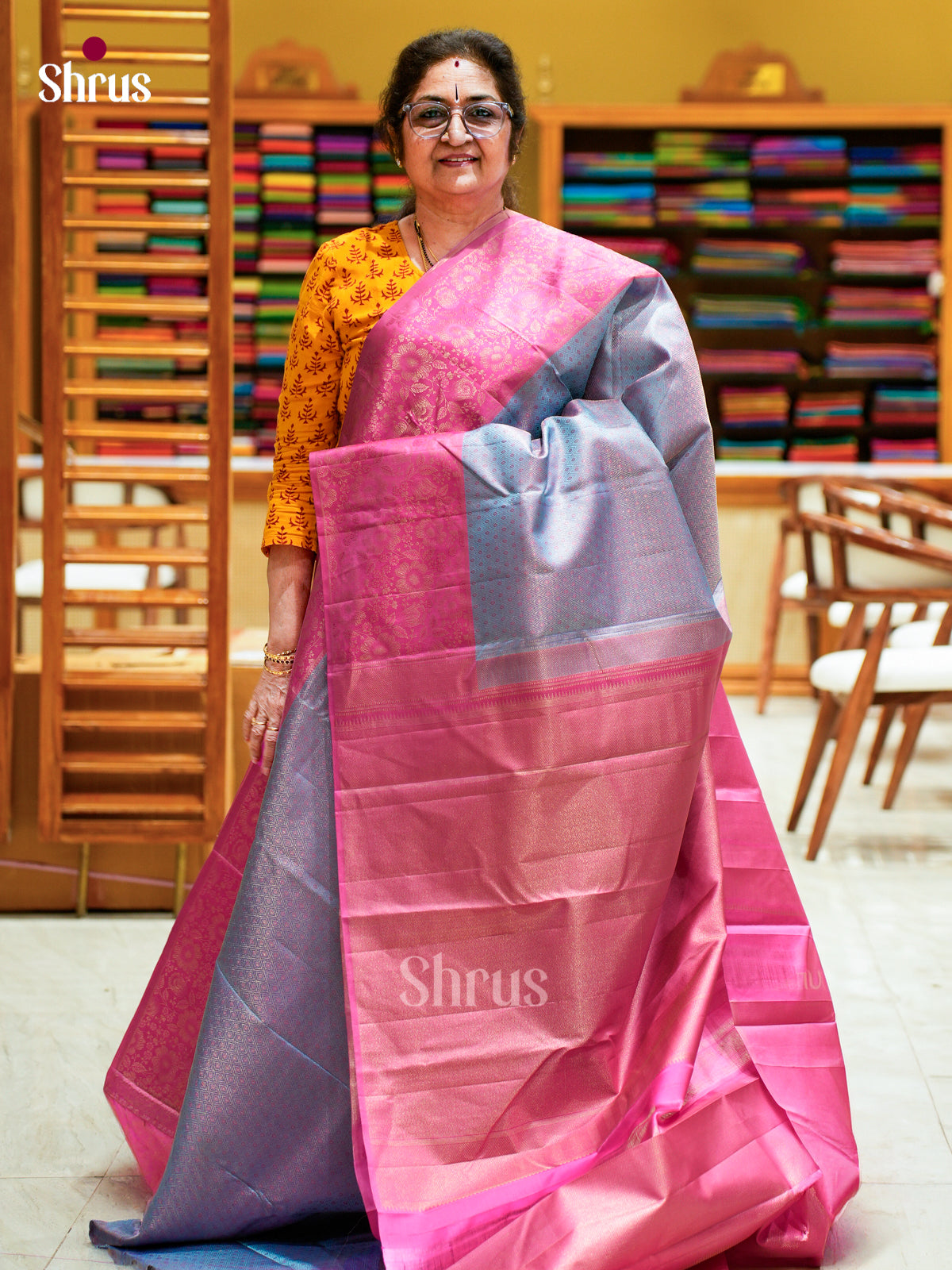 Kanchipuram silk Saree - EFS12378 - Shop on Shrus.com