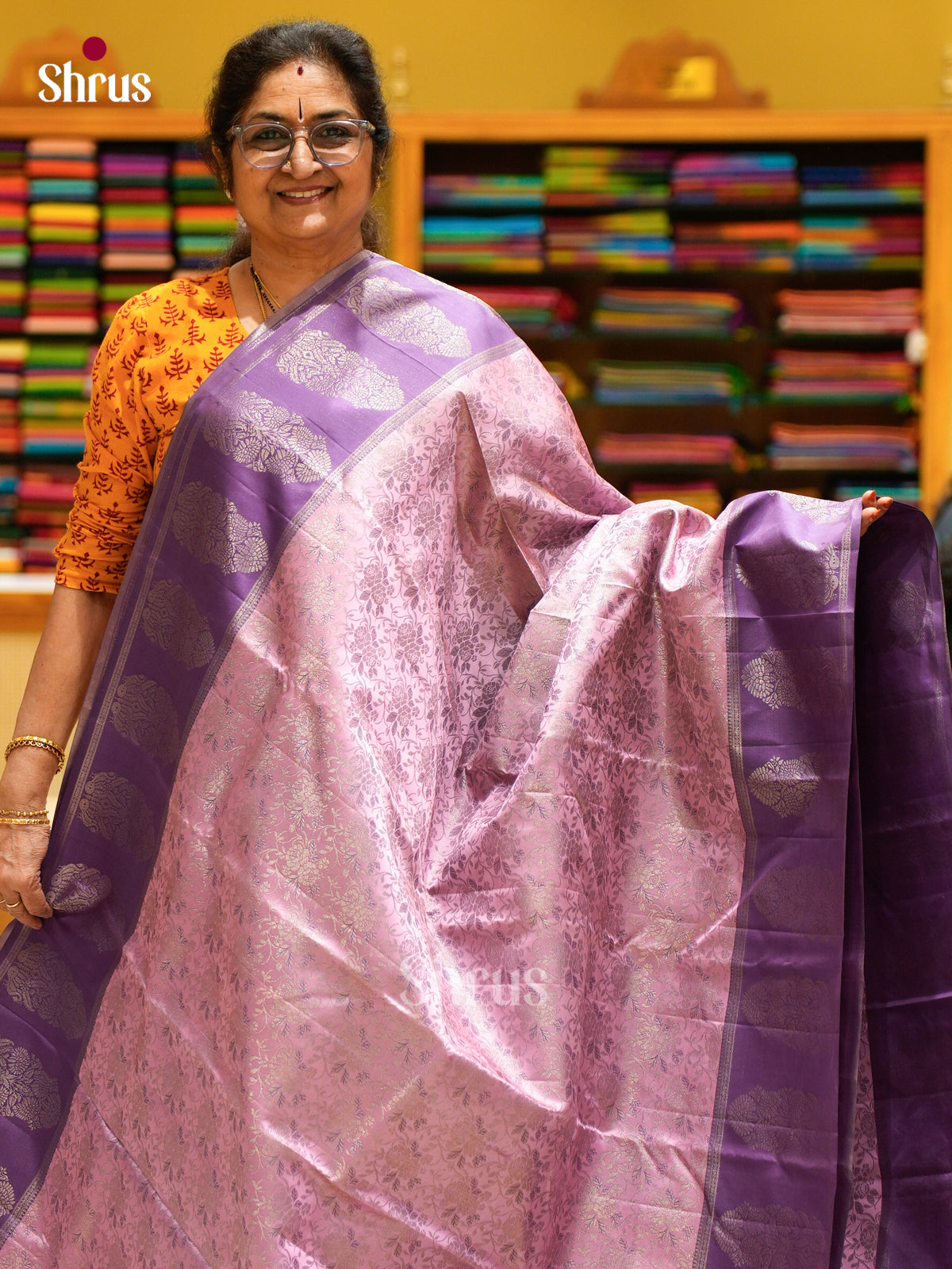 Kanchipuram silk Saree - EFS12380 - Shop on Shrus.com